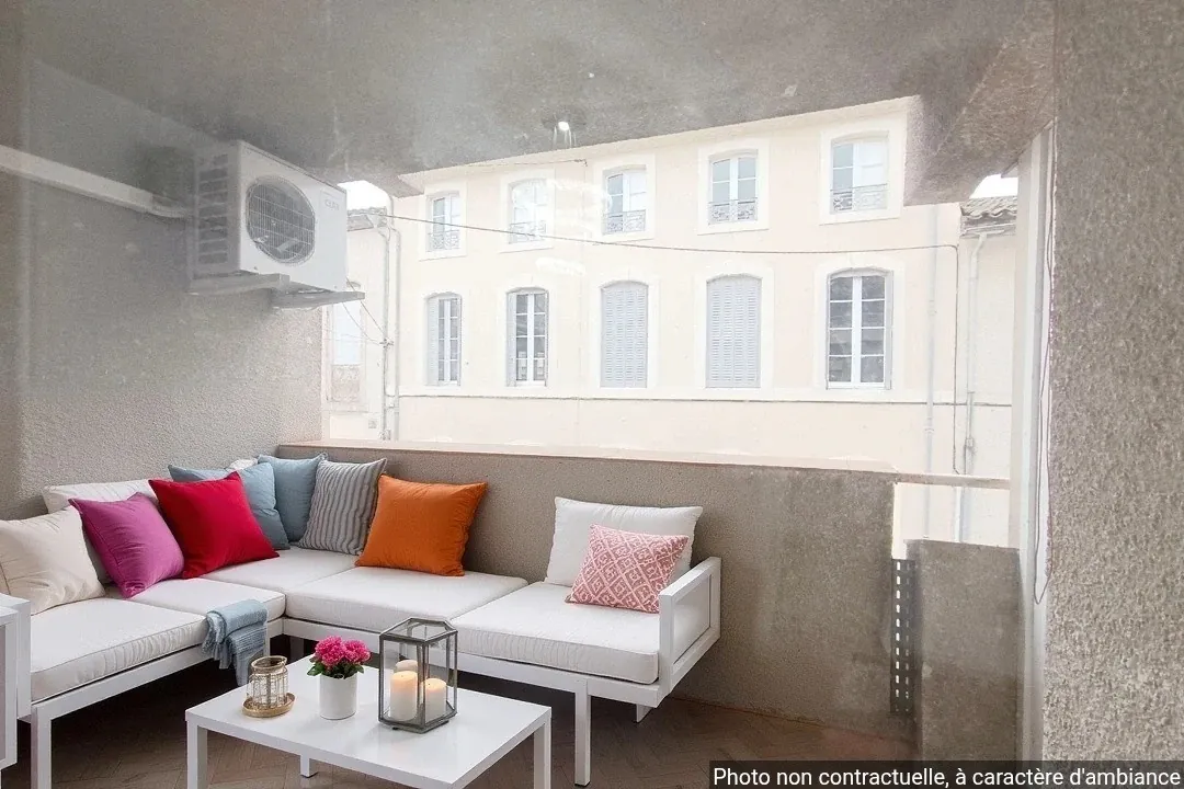 Appartement lumineux de 88,35 m² à Carcassonne dans le quartier du Palais