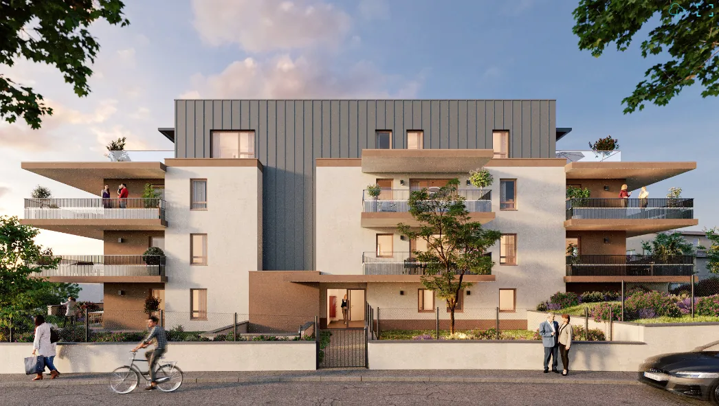 Le Domaine de l'Ermitage à Thonon-les-Bains : Appartements neufs avec vue sur le lac Léman 