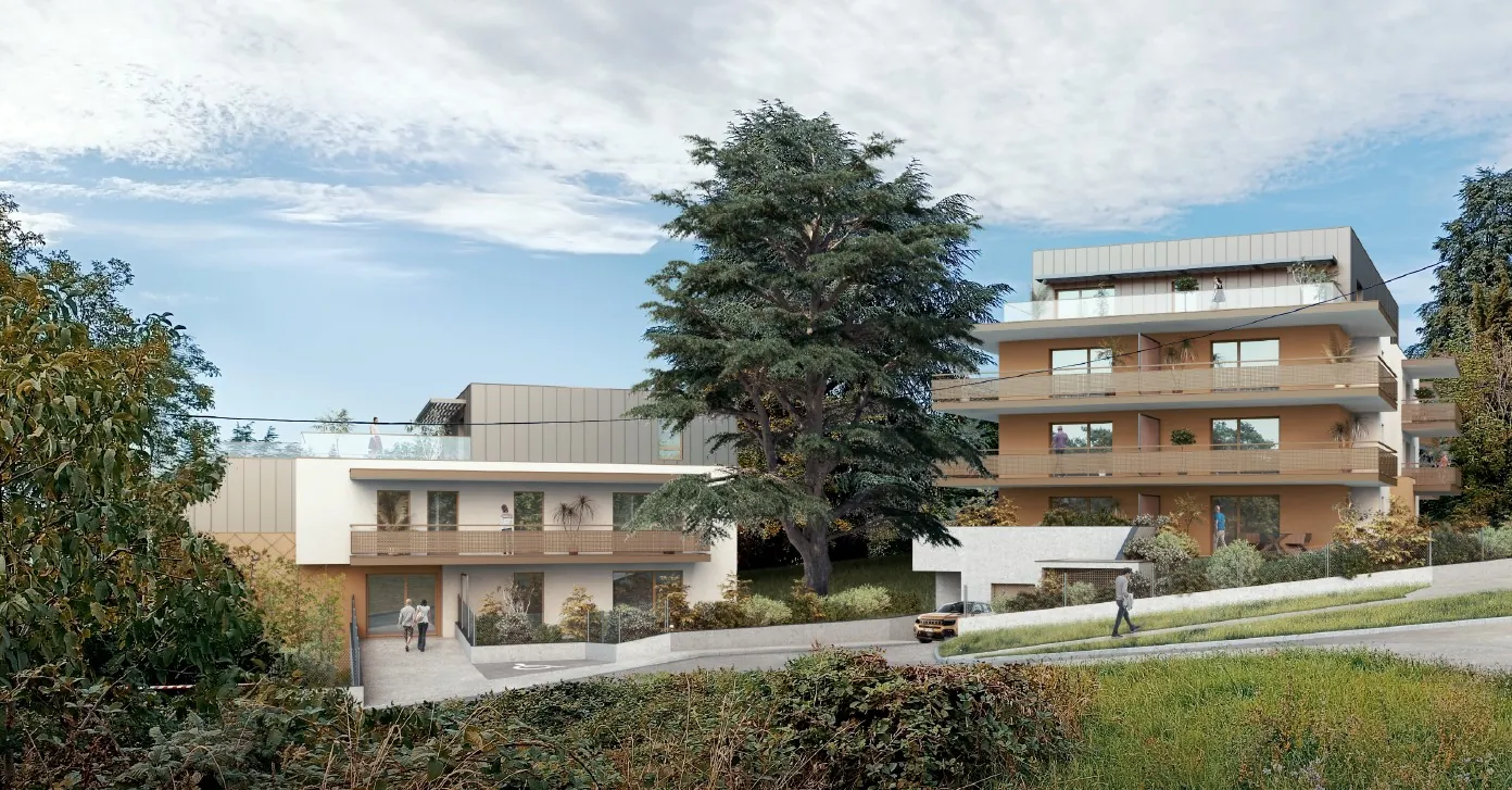 Le Domaine de l'Ermitage à Thonon-les-Bains : Appartements neufs avec vue sur le lac Léman