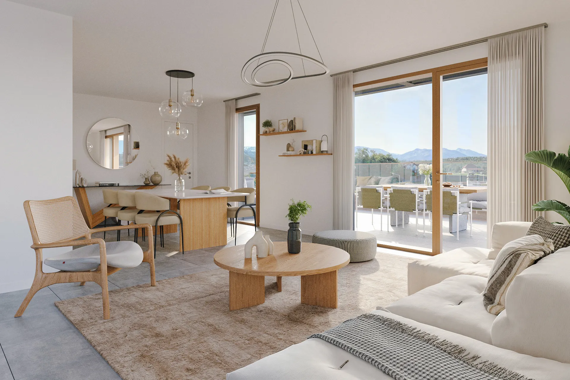 Le Domaine de l'Ermitage à Thonon-les-Bains : Appartements neufs avec vue sur le lac Léman 