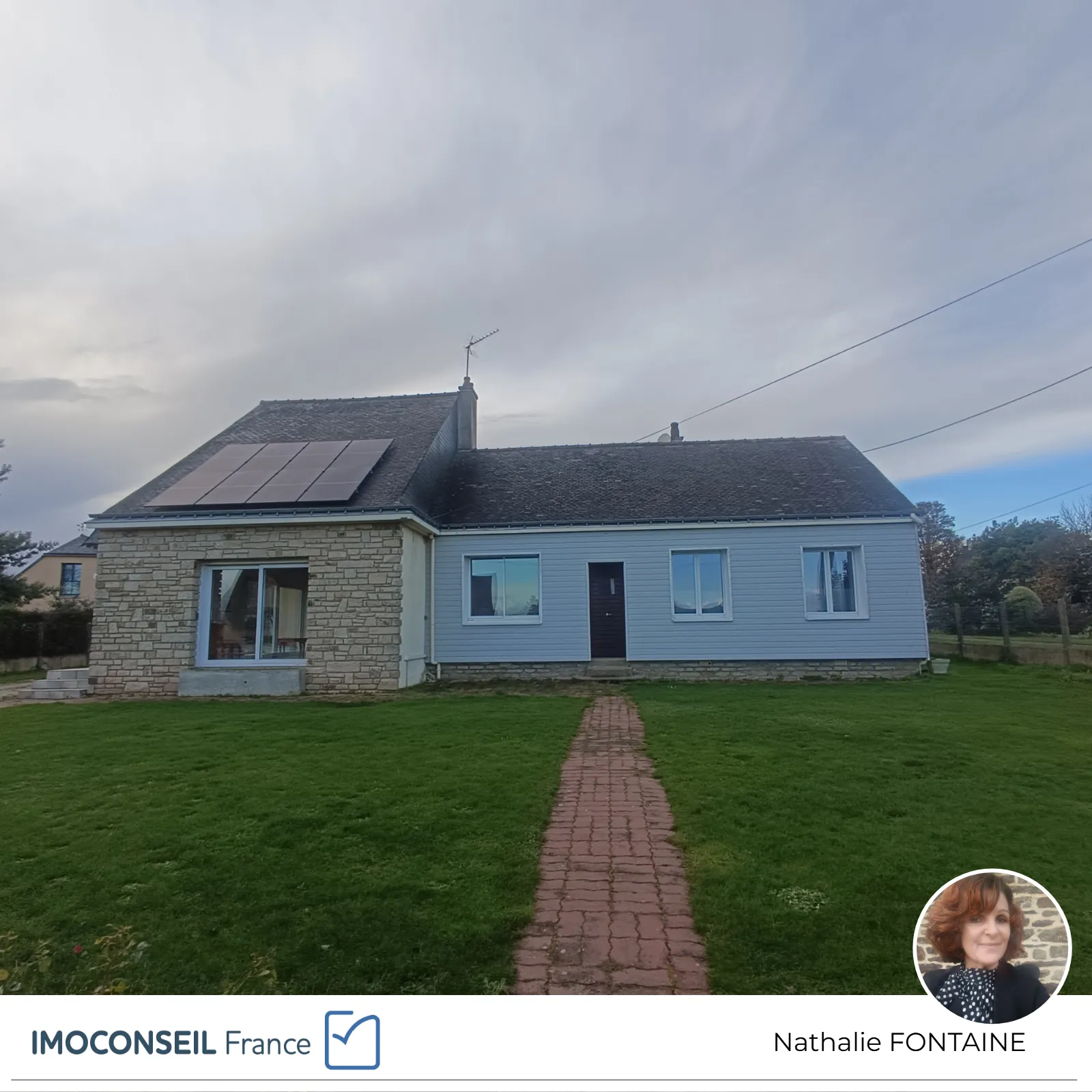 Maison individuelle de 155 m² avec 4 chambres et terrain de 1800 m² à Guilliers