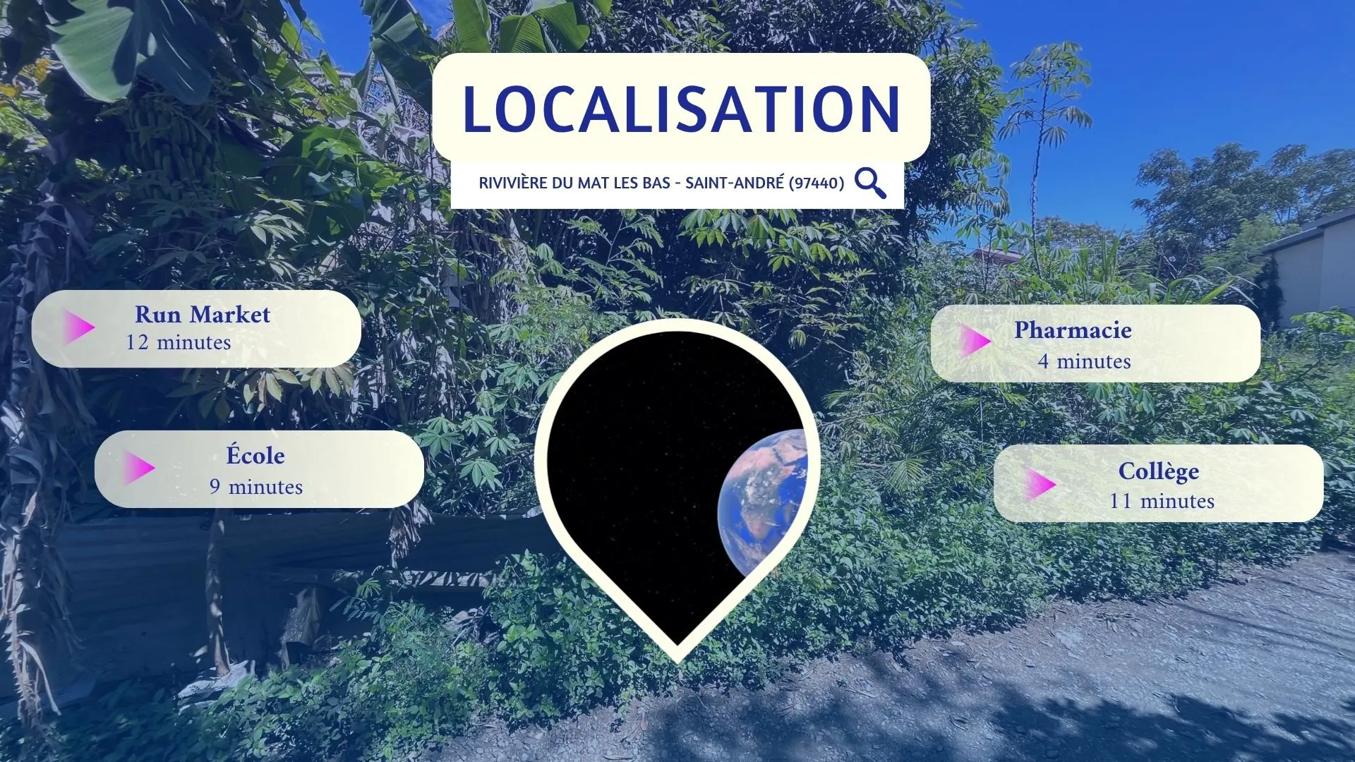 Terrain constructible de 295 m² à Saint-André - Opportunité à saisir 