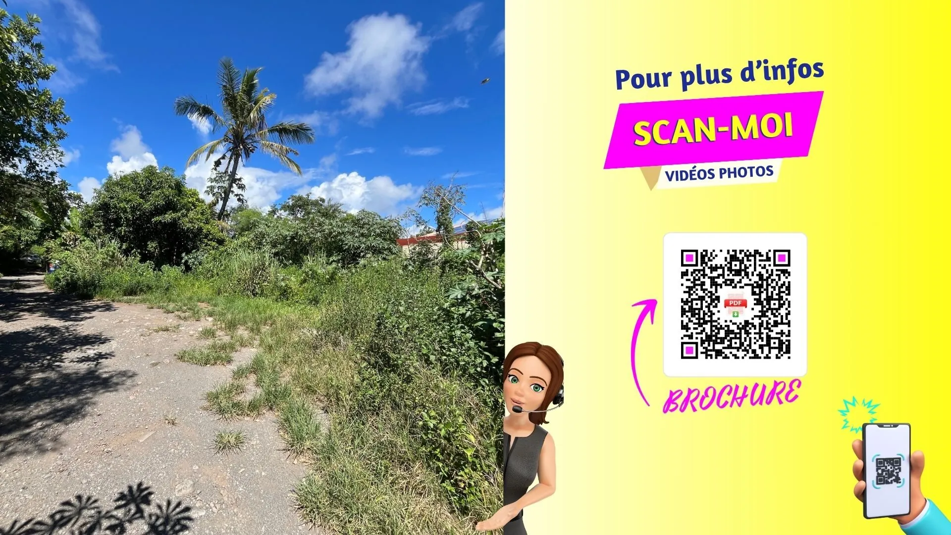 Terrain constructible de 295 m² à Saint-André - Opportunité à saisir 