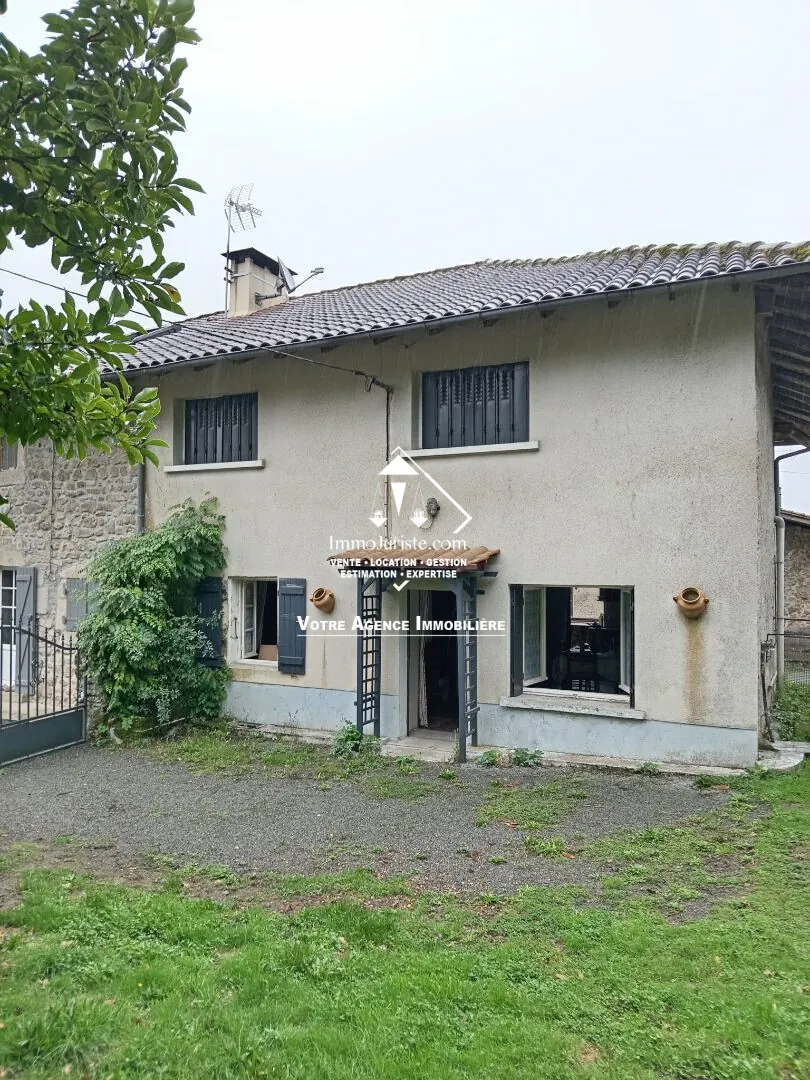 Maison de campagne avec grange et terrain dans le Périgord Limousin - 97m²