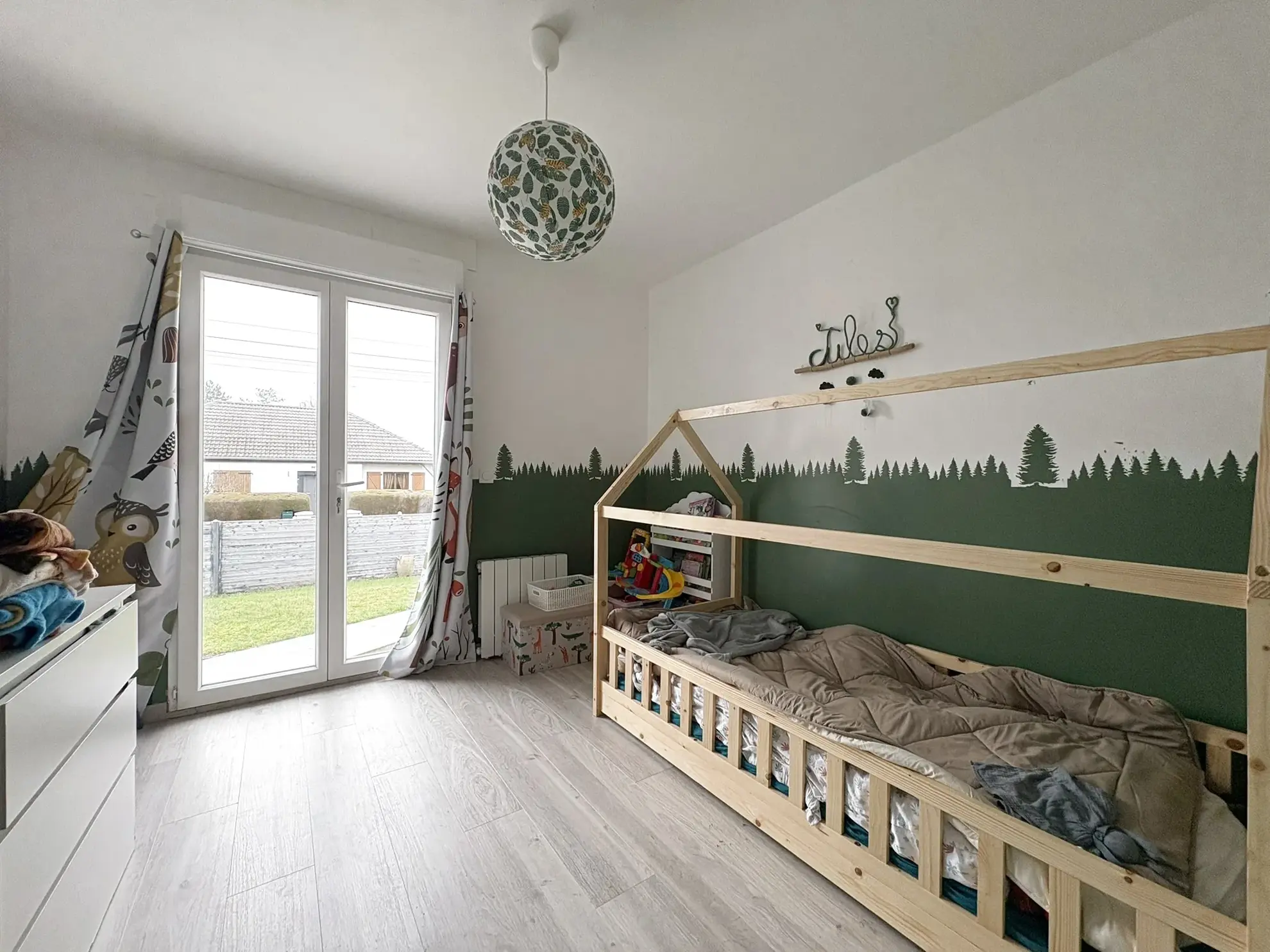 Vente de pavillon de plain-pied avec jardin et garage à Domart-en-Ponthieu 