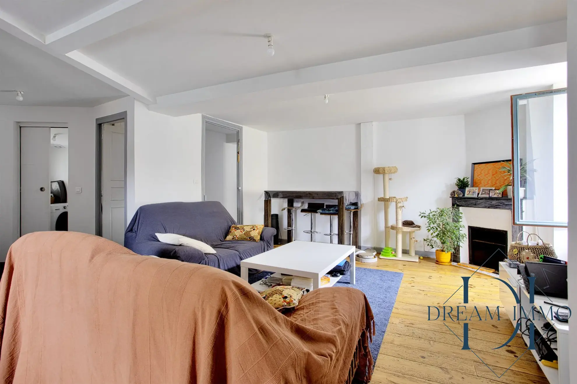Appartement T3 rénové avec parking à Salies-de-Béarn 