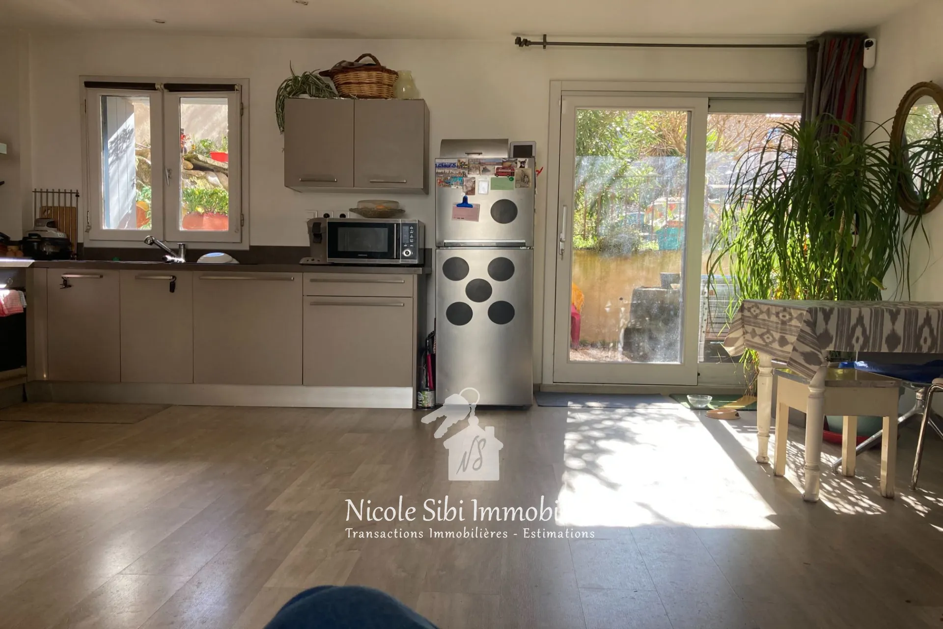 Vente maison de village rénovée à Ria-Sirach, 53 m² avec jardin et garage 