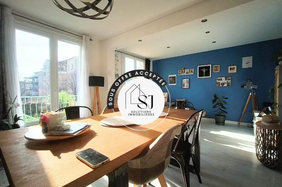 À vendre appartement T3/T4 avec balcon à Vienne (38200) proche commodités