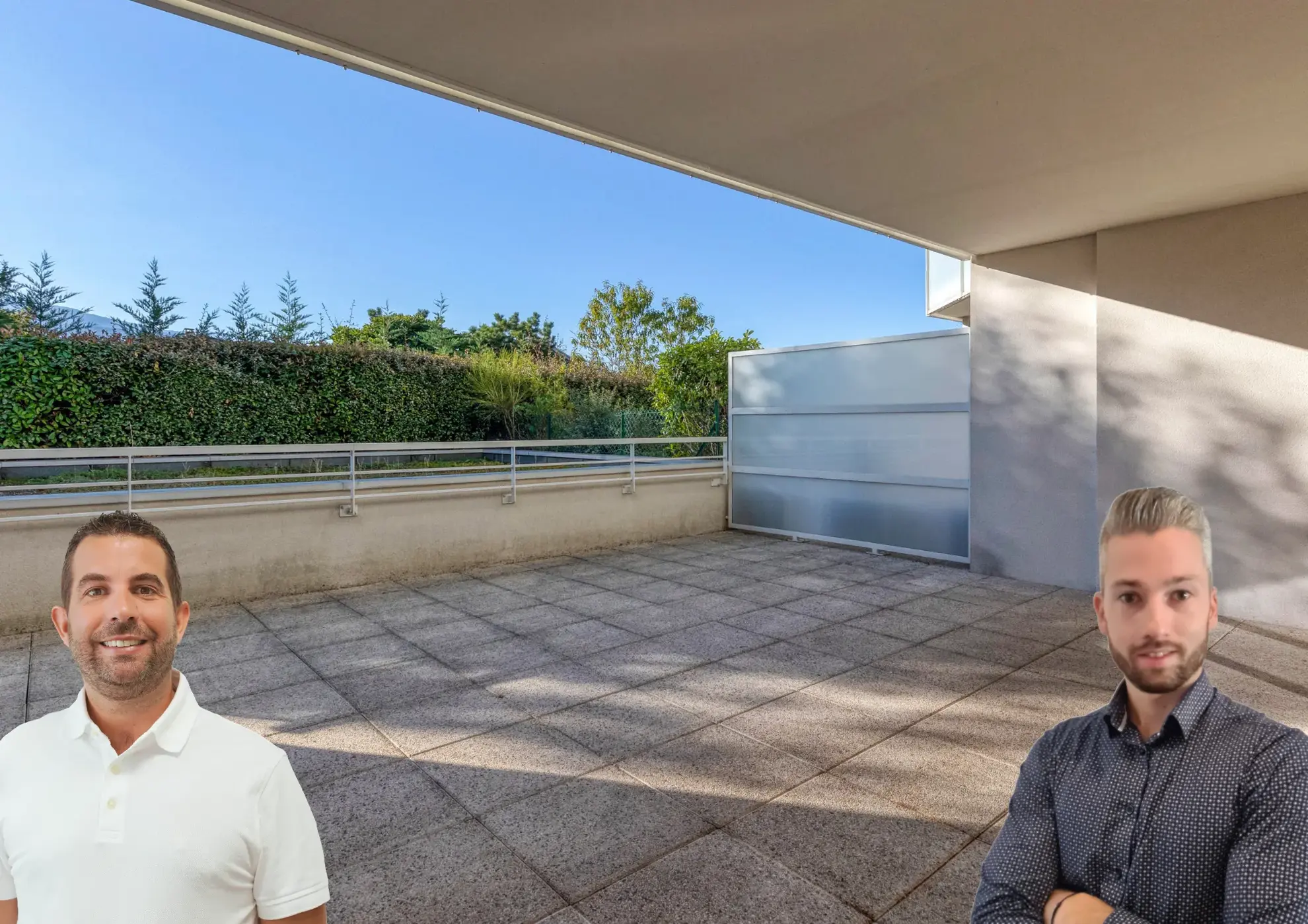 Appartement T3 avec terrasse à Meylan en rez-de-jardin, 66 m²