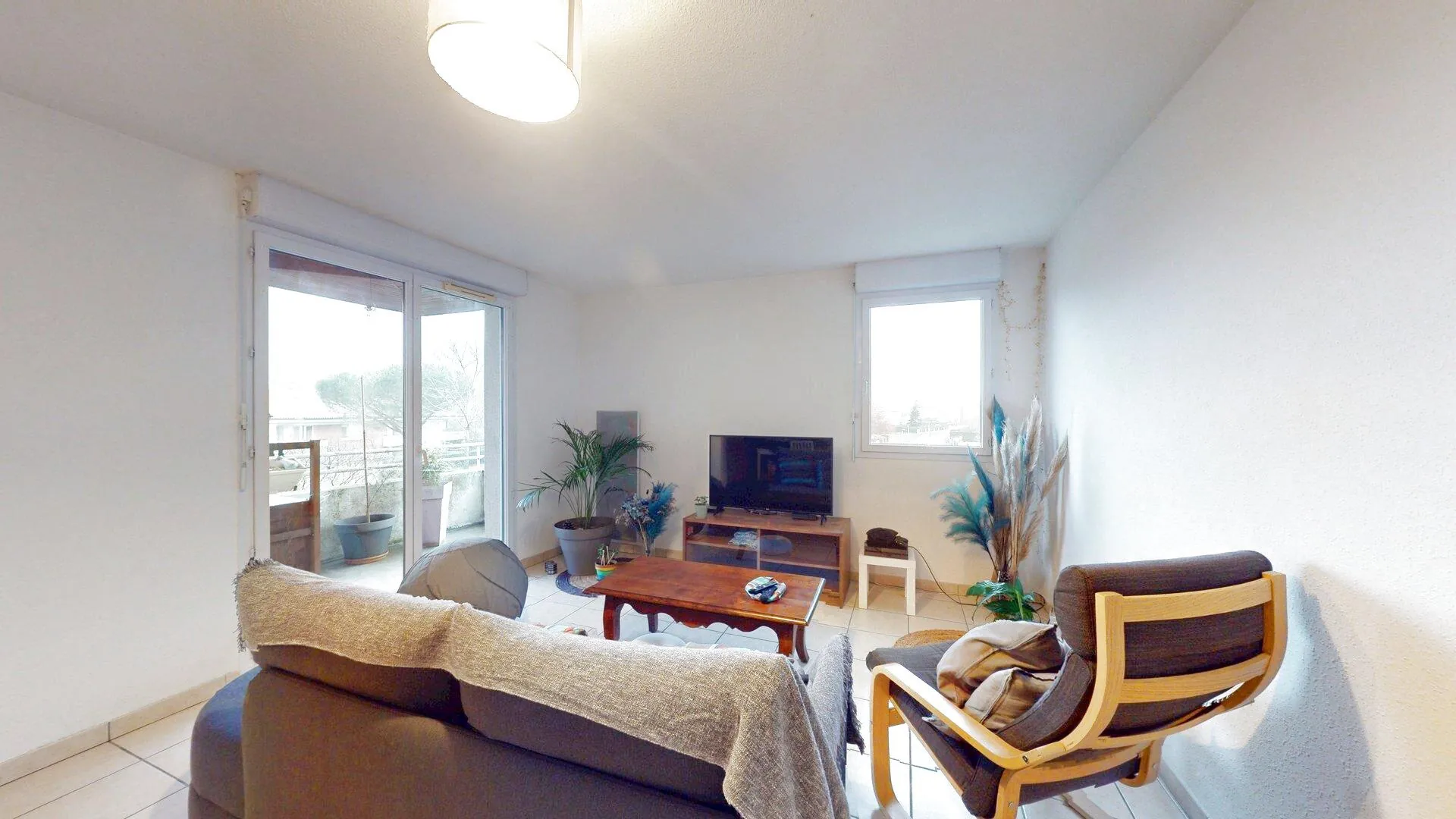 A vendre appartement T3 de 61 m² à Fonsorbes avec piscine et stationnement 