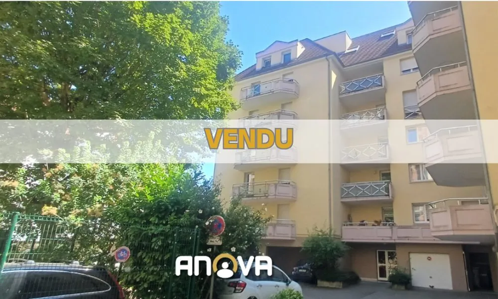Appartement T2 lumineux avec balcon et cave à Strasbourg Koenigshoffen