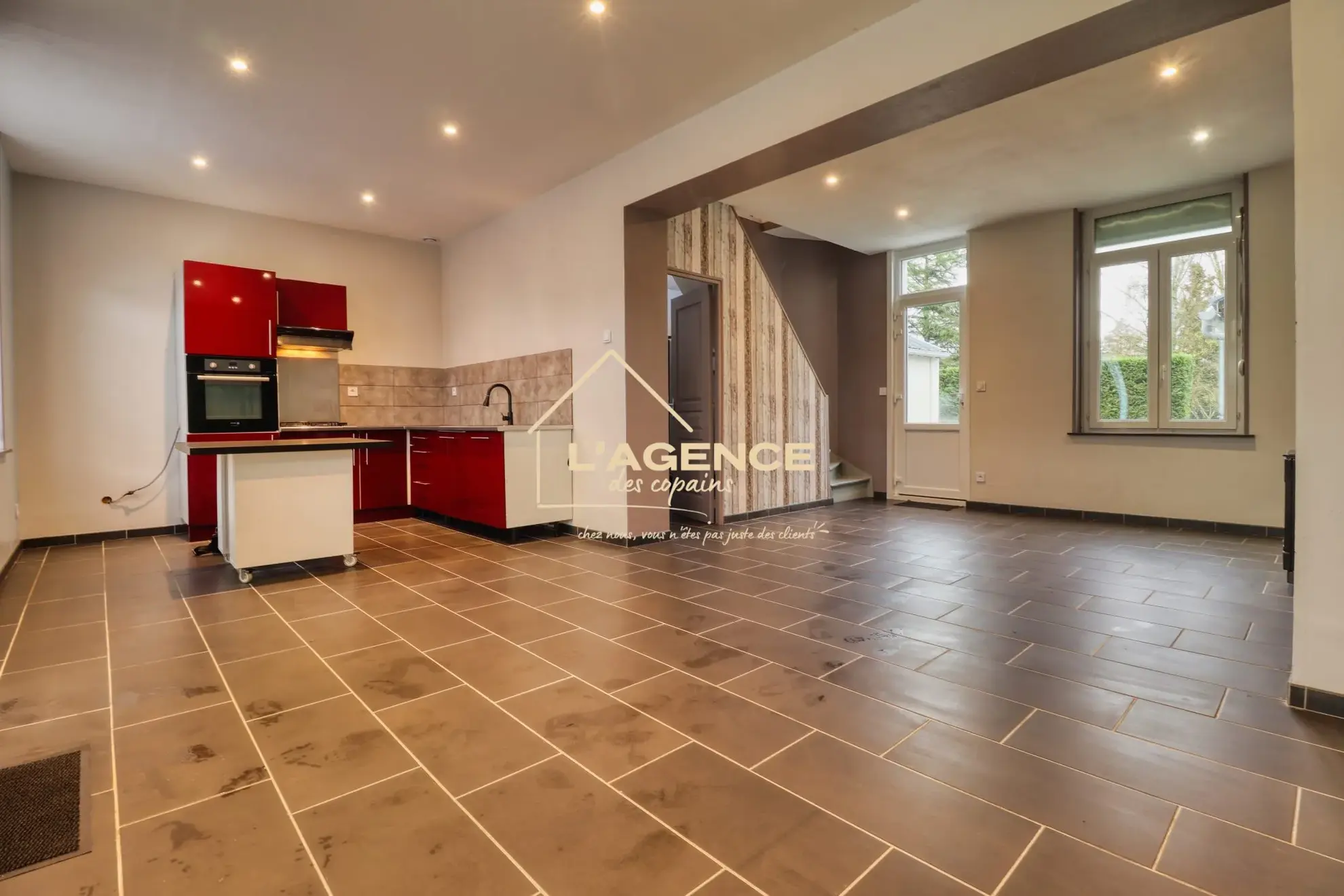 Belle maison mitoyenne avec jardin à Hazebrouck - 3 chambres, rénovée