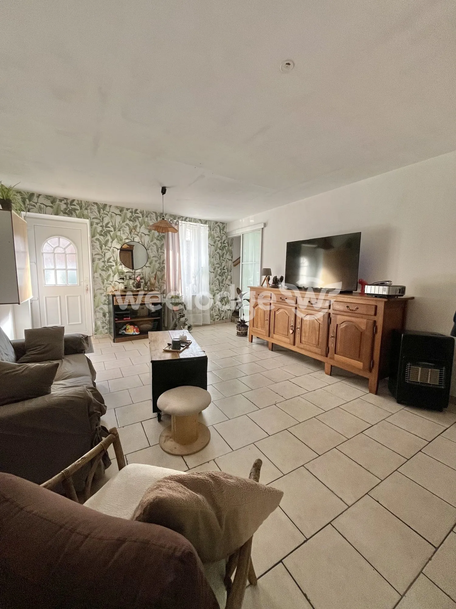 Maison ancienne à vendre à Flaumont-Waudrechies avec jardin, à rénover