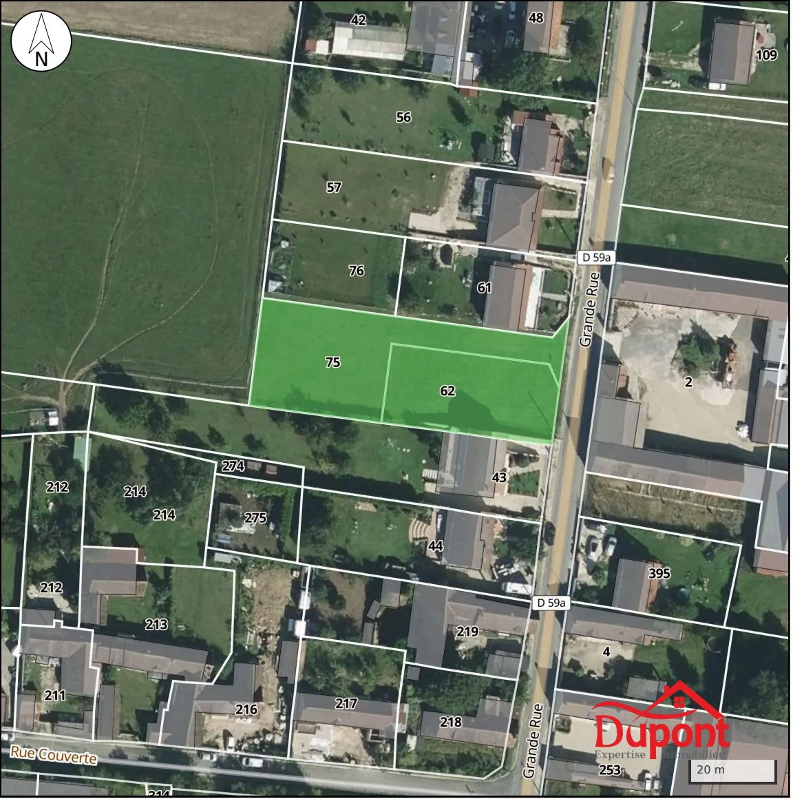 Surface totale 1699 m² Terrain constructible à Villenauxe-la-Petite (77480) - Opportunité rare