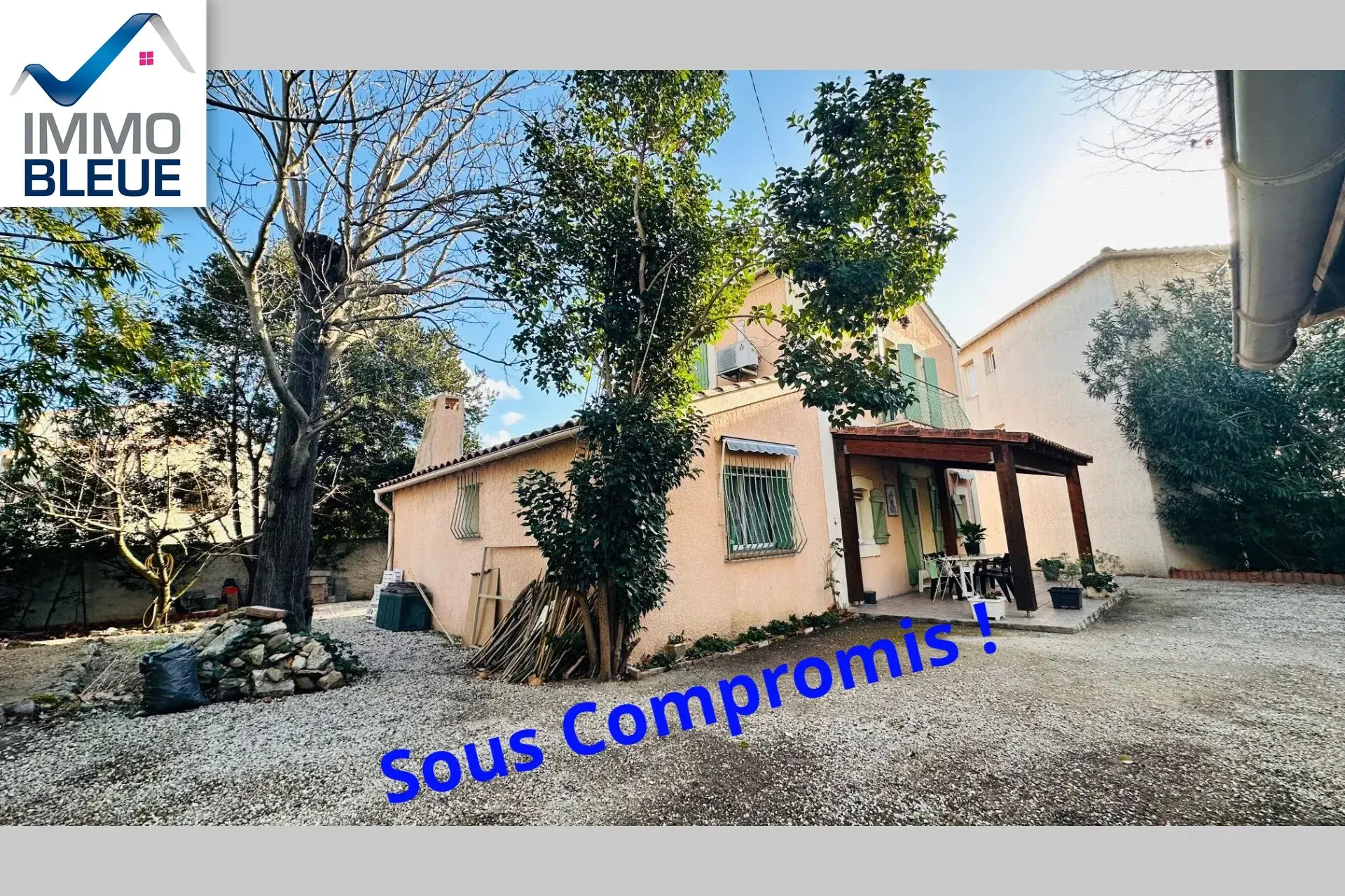 Maison 4 pièces à Martigues avec grand terrain et garage - Secteur Hôtel de Ville