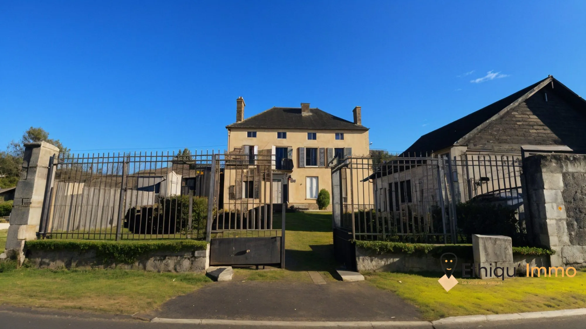 Maison de caractère à Couvignon avec grande parcelle et potentiel élevé