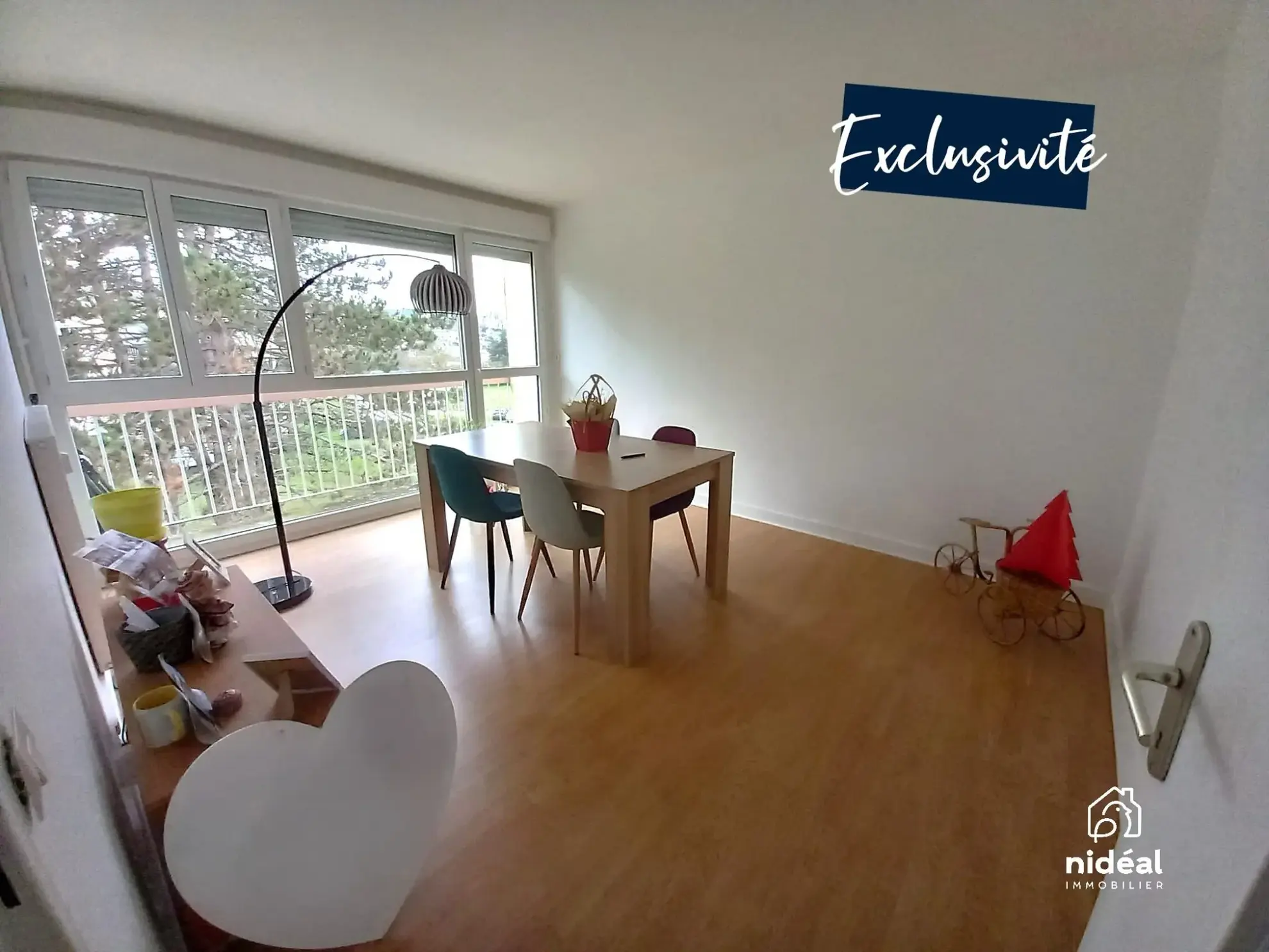 Spacieux appartement T4 avec parking et cave à Gaillon