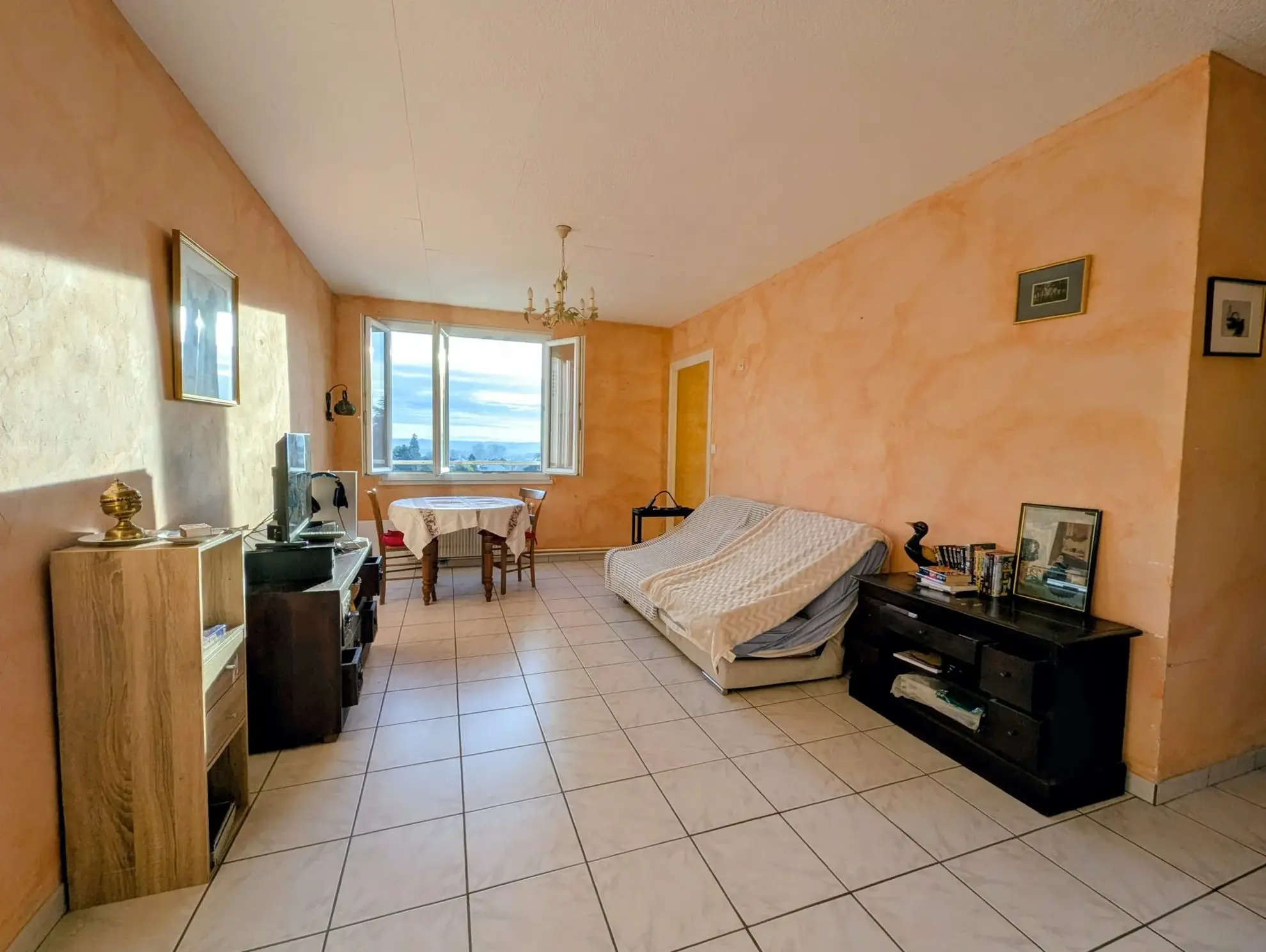 Appartement T2/3 de 56 m² avec balcon et cave à Belleville-en-Beaujolais 