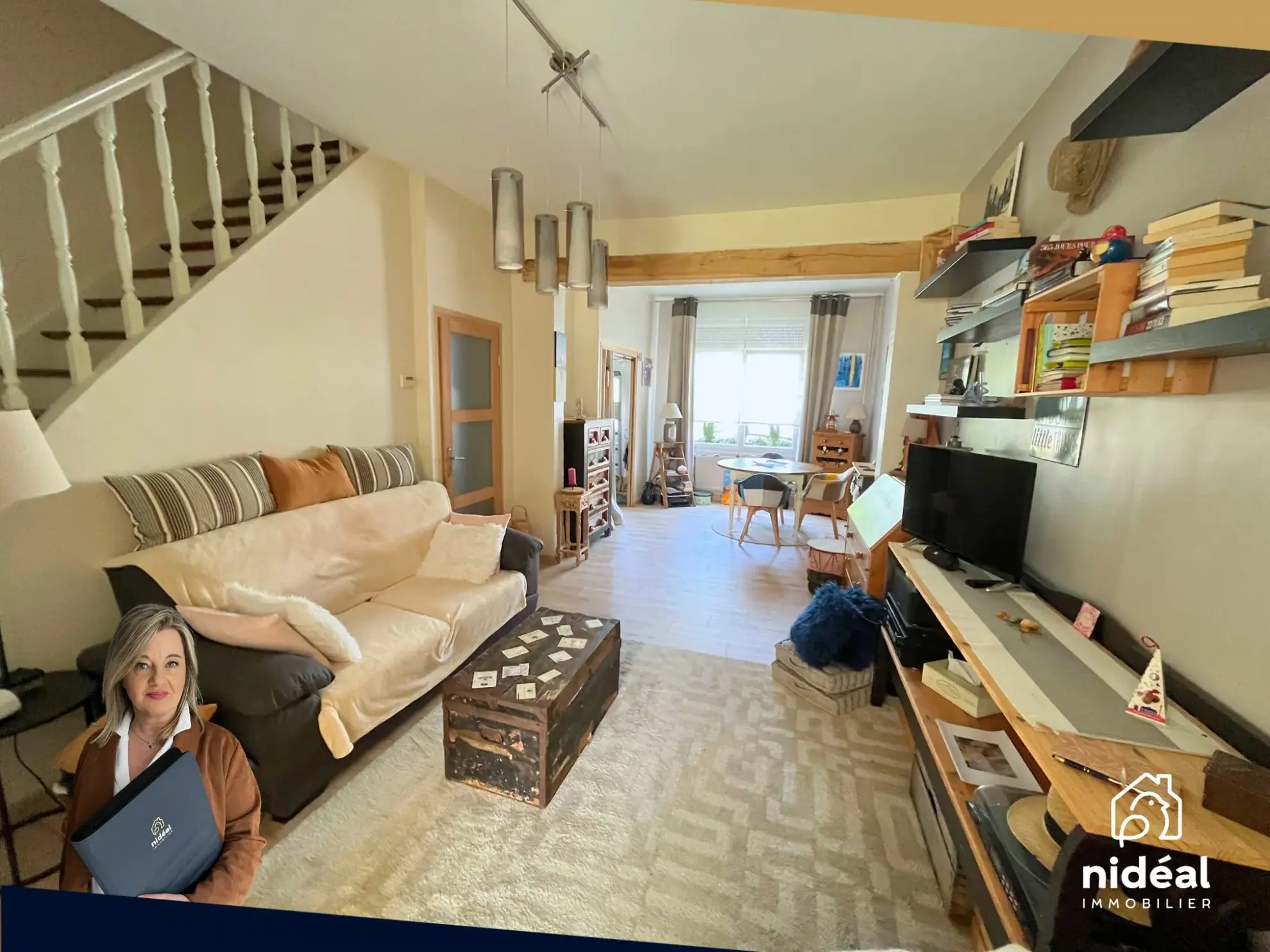 Maison rénovée de 90 m² avec jardin proche commodités à Valenciennes