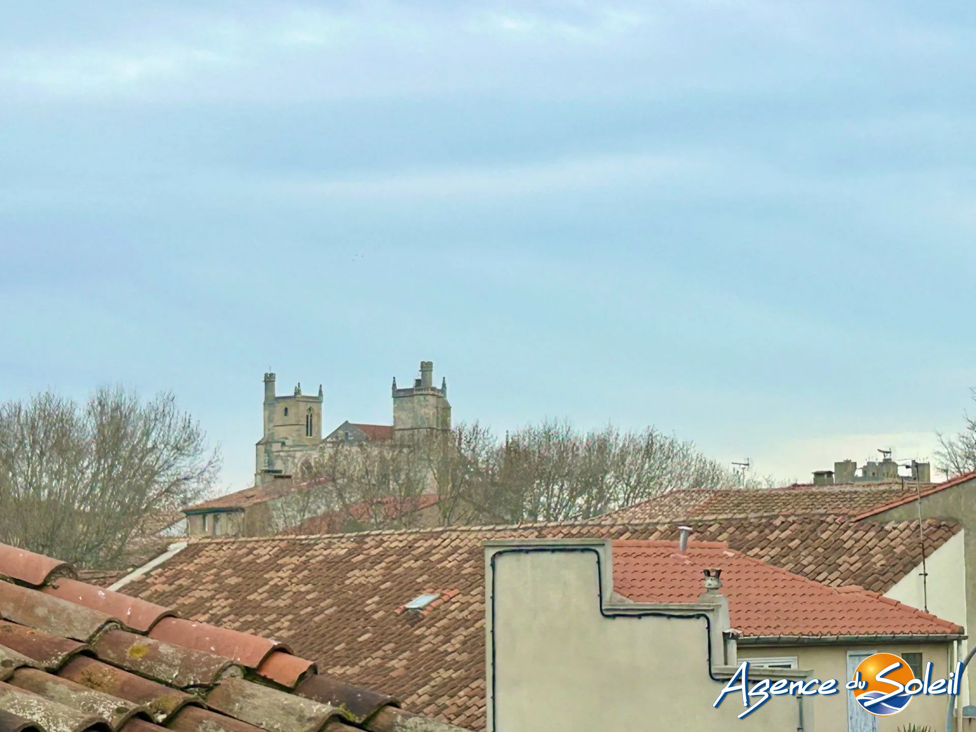 Appartement T3 rénové avec vue sur la cathédrale à Narbonne