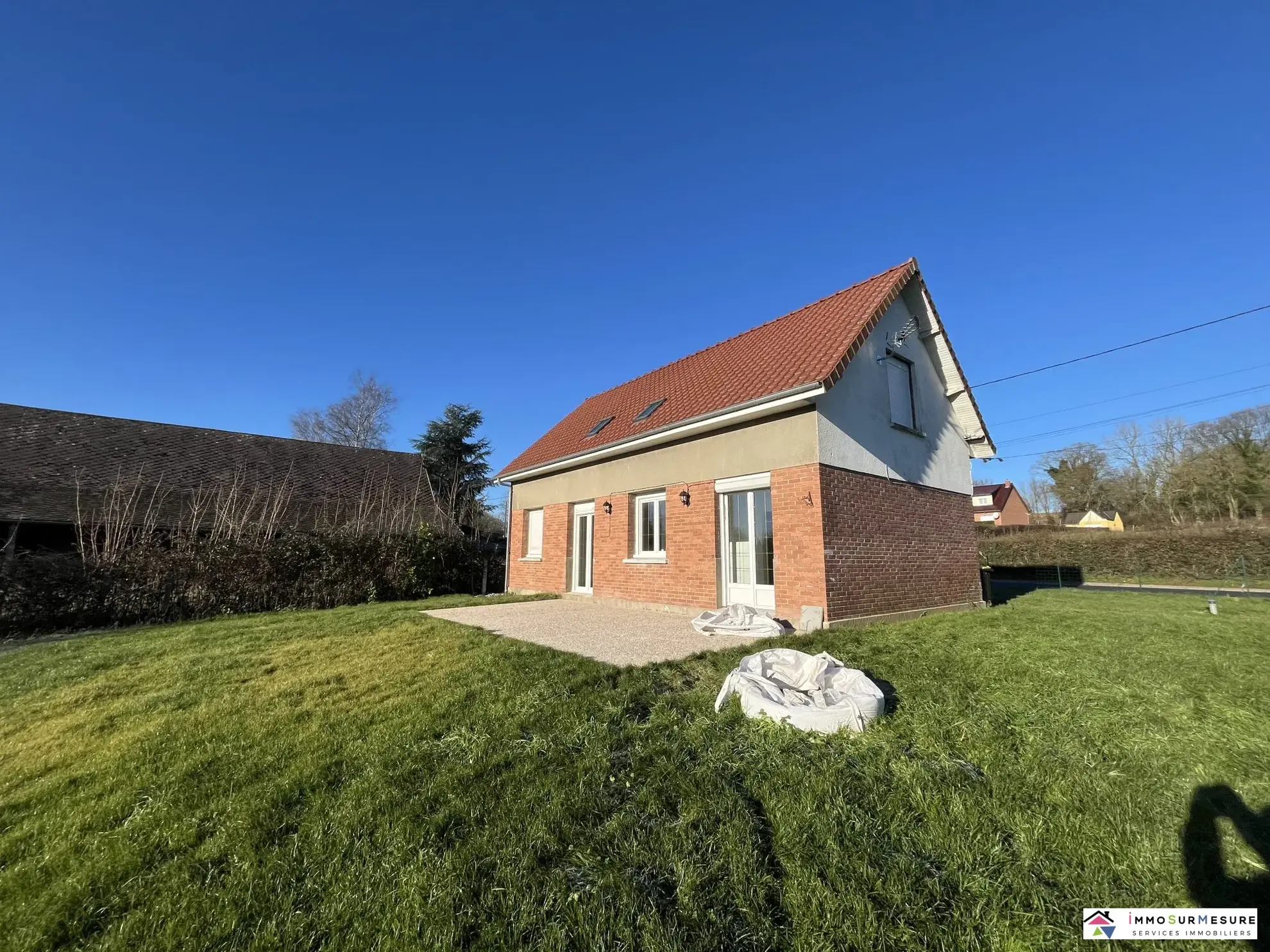Charmante maison de campagne de 96 m² avec jardin à Bergueneuse