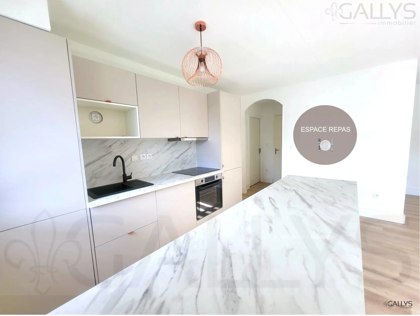 Bel appartement T3 lumineux avec terrasse à Toulouse, dernier étage - Résidence sécurisée