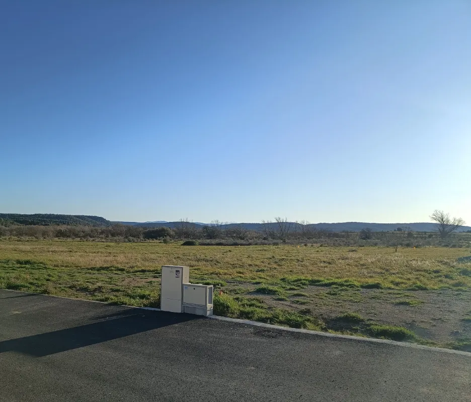 Terrain à bâtir viabilisé de 315 m² dans les Corbières, prêt à 0 % 