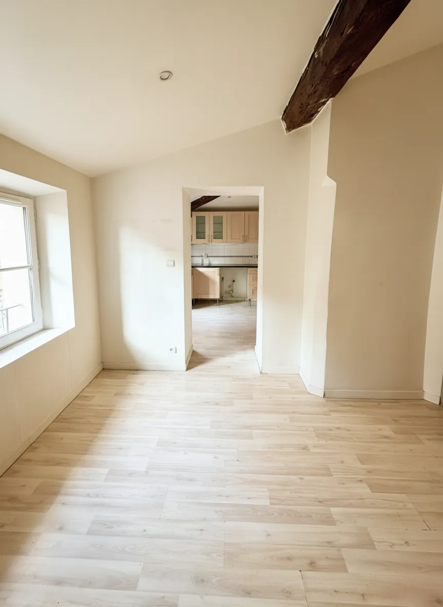 Appartement T2 bis à Toulon, dernier étage, centre historique, emplacement privilégié 