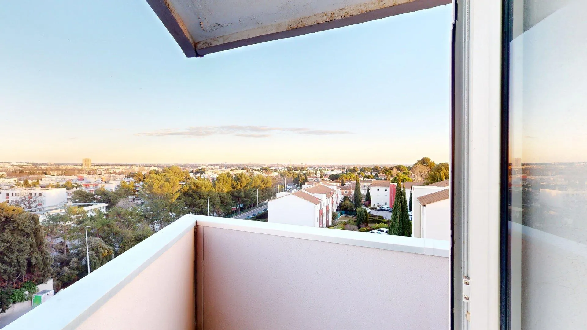 Appartement F4 avec Vue Panoramique à Montpellier Croix d’Argent