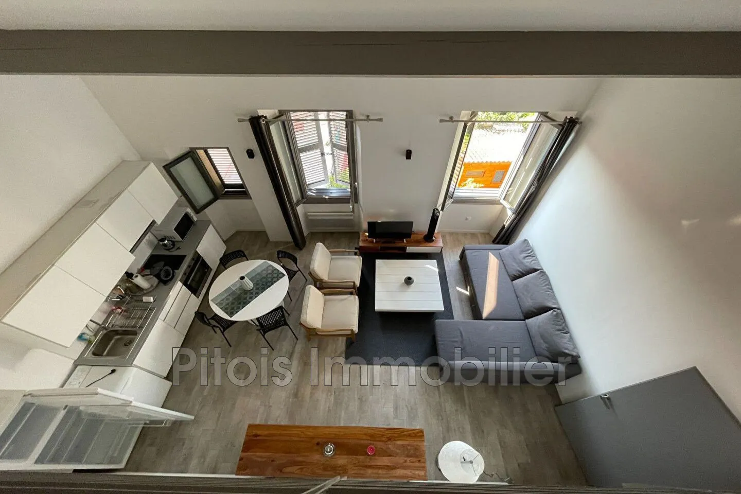 Charmant appartement duplex de 41,72 m² à Vallauris, quartier des Potiers