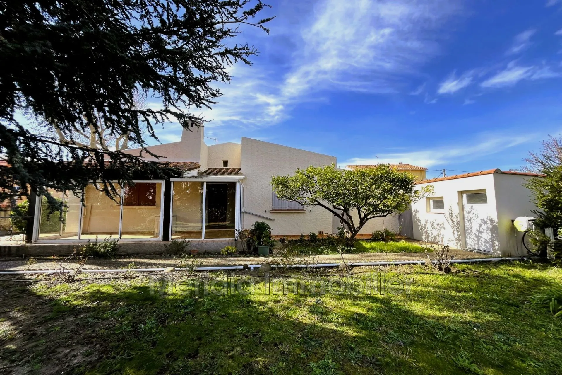 A vendre villa 3 pièces à Corneilla-la-Rivière avec jardin et garage