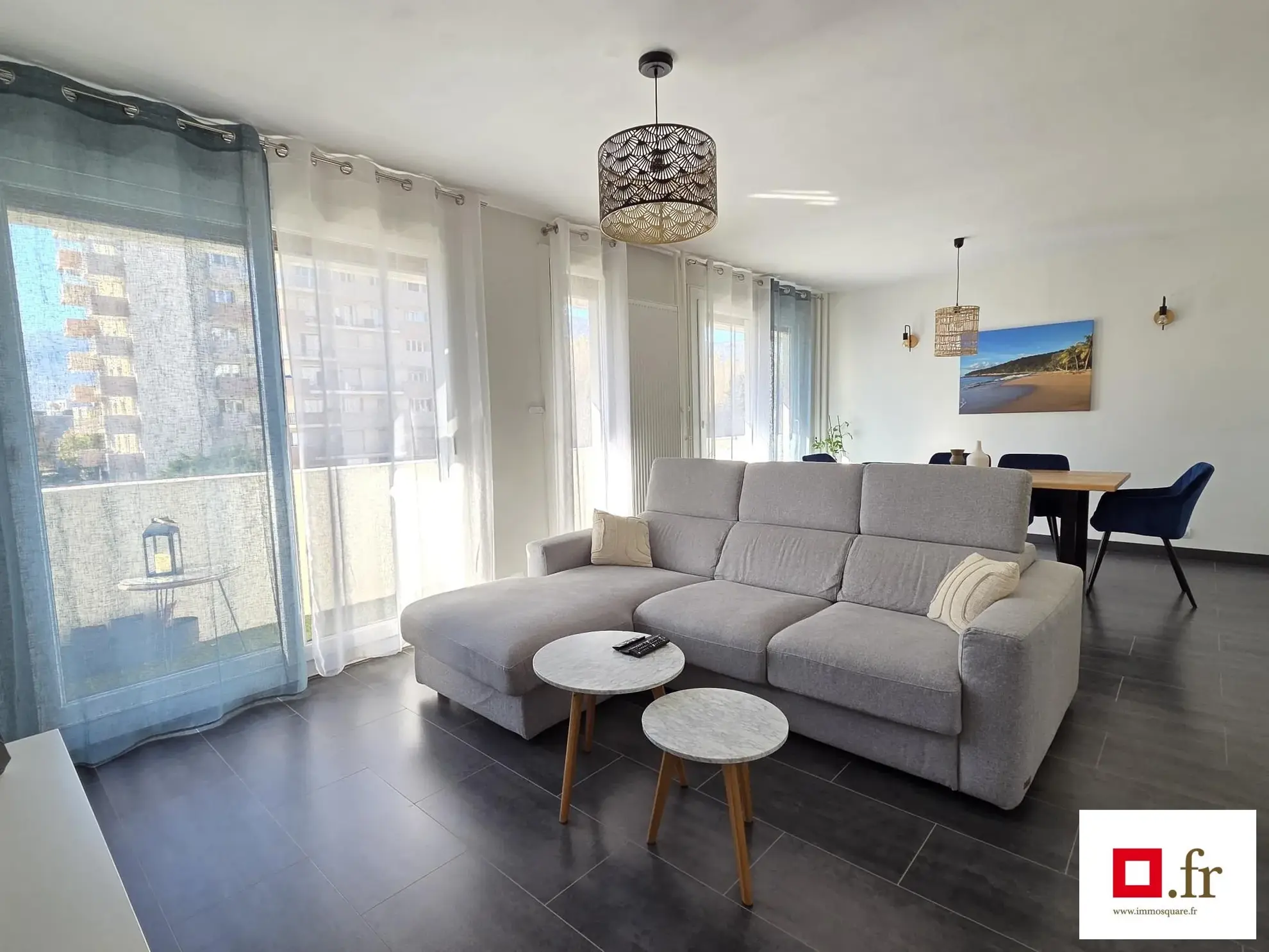 Appartement T3 à vendre à Eybens avec balcon, cave et parking proche transports 