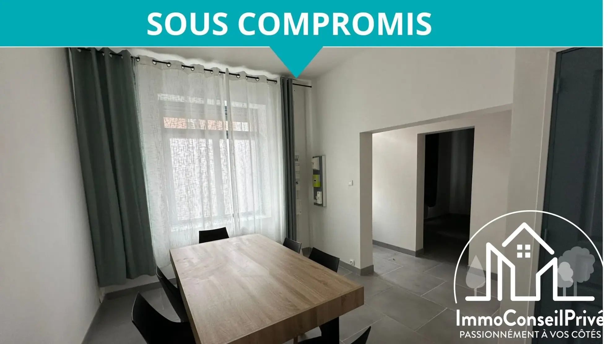 Maison semi-individuelle à Carvin avec cour, cave et proximité des commodités