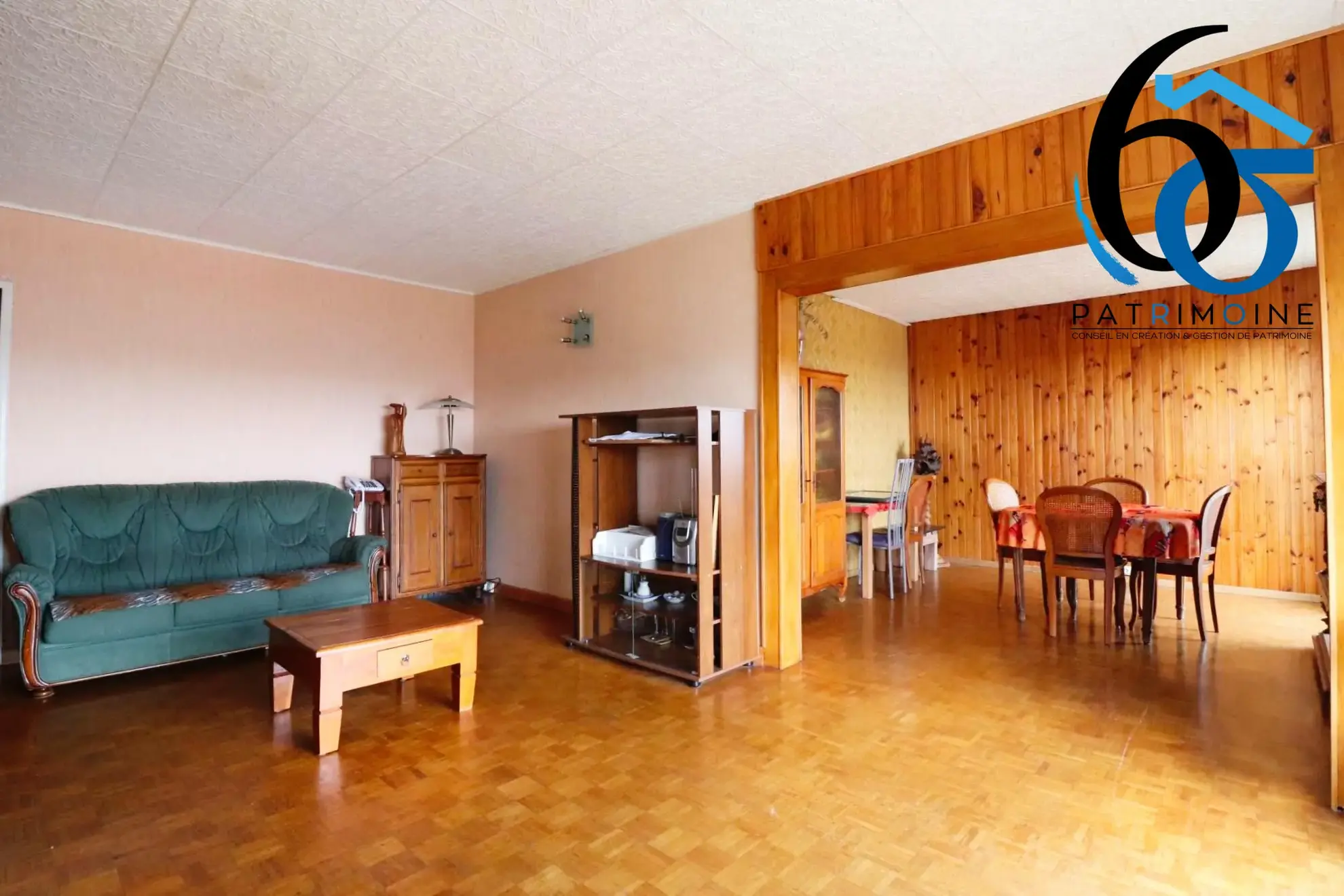 Appartement T3/4 avec vue panoramique à Colomiers – Résidence années 60