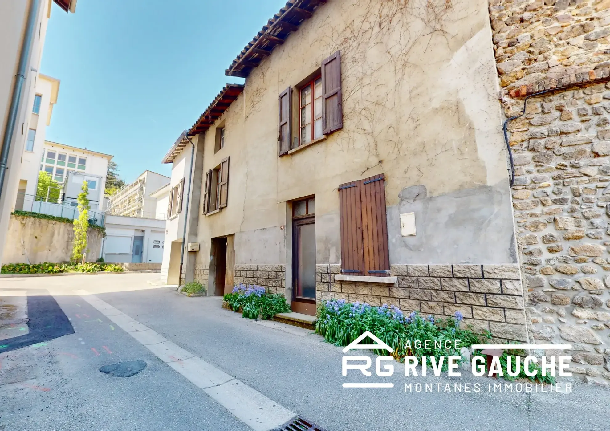 Maison à vendre à Condrieu avec fort potentiel de rénovation