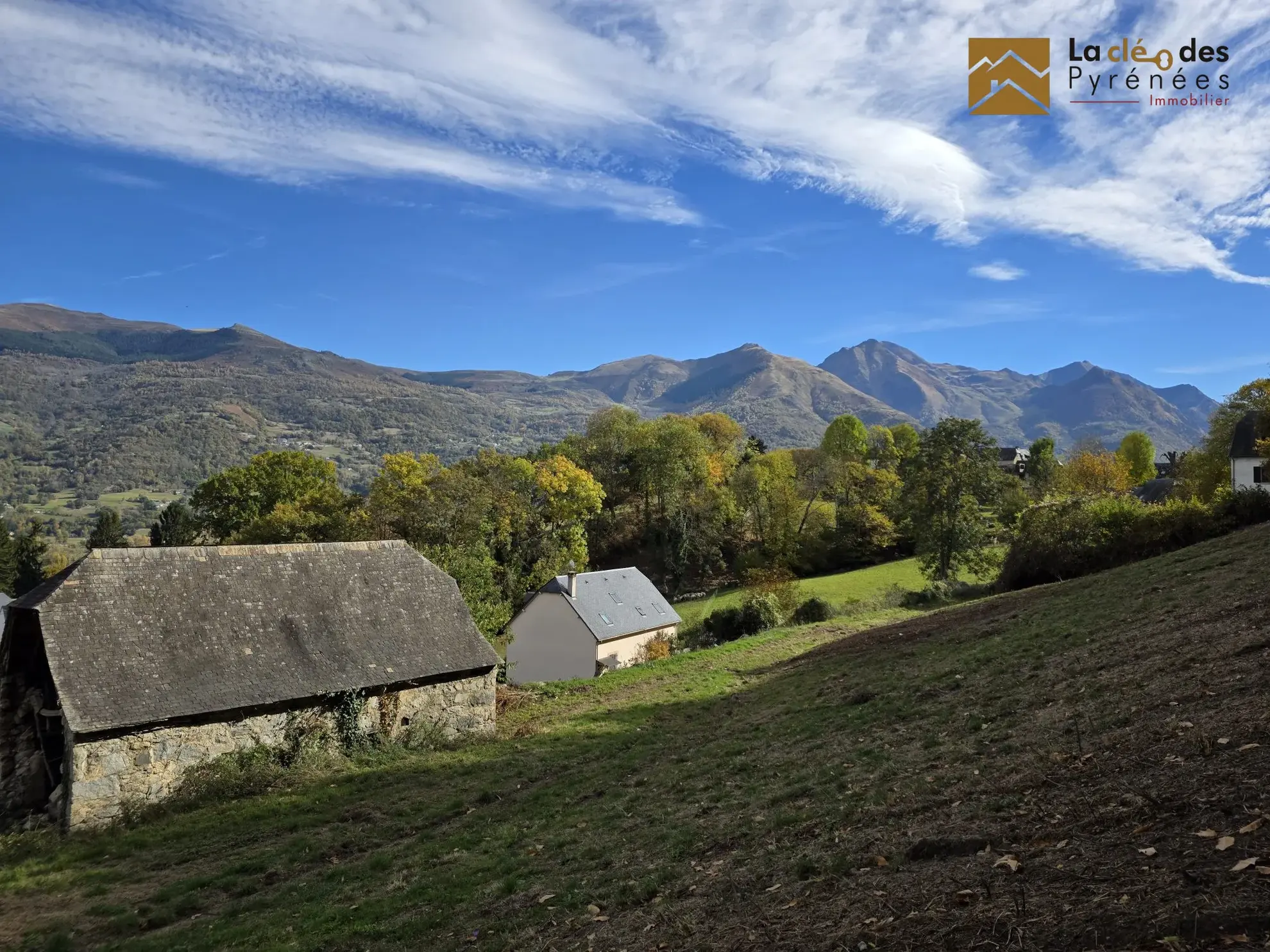 Magnifique grange agricole à rénover avec vue exceptionnelle à Saint-Savin 