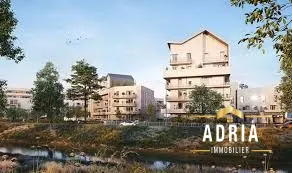 Programme immobilier neuf à Meaux face au canal de l'Ourcq