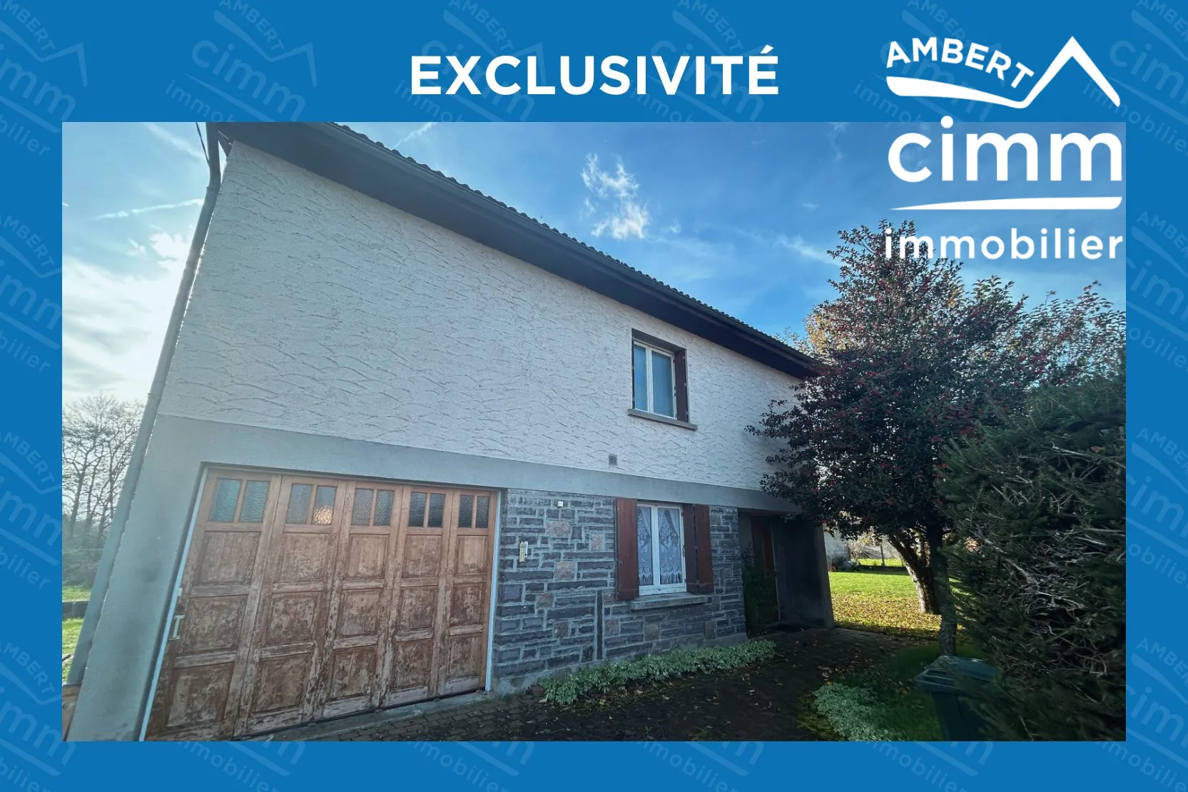 Charmante maison de campagne de 90 m² avec jardin à Ambert