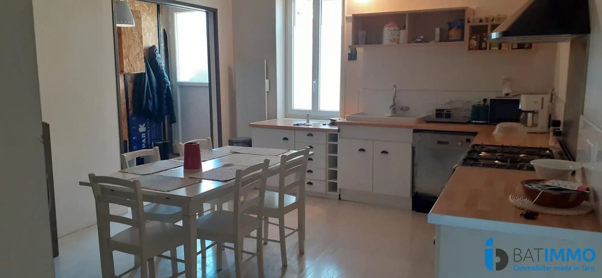 Maison de ville rénovée avec jardin à Lescure-d'Albigeois 