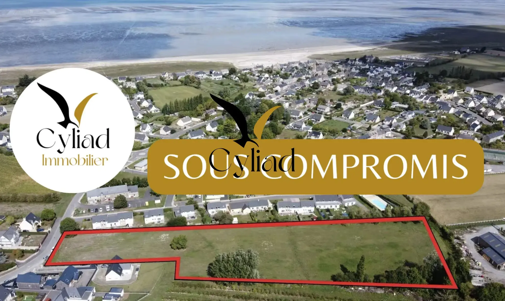 Terrain constructible de 426 m² à Hirel en vente - Projet immobilier possible