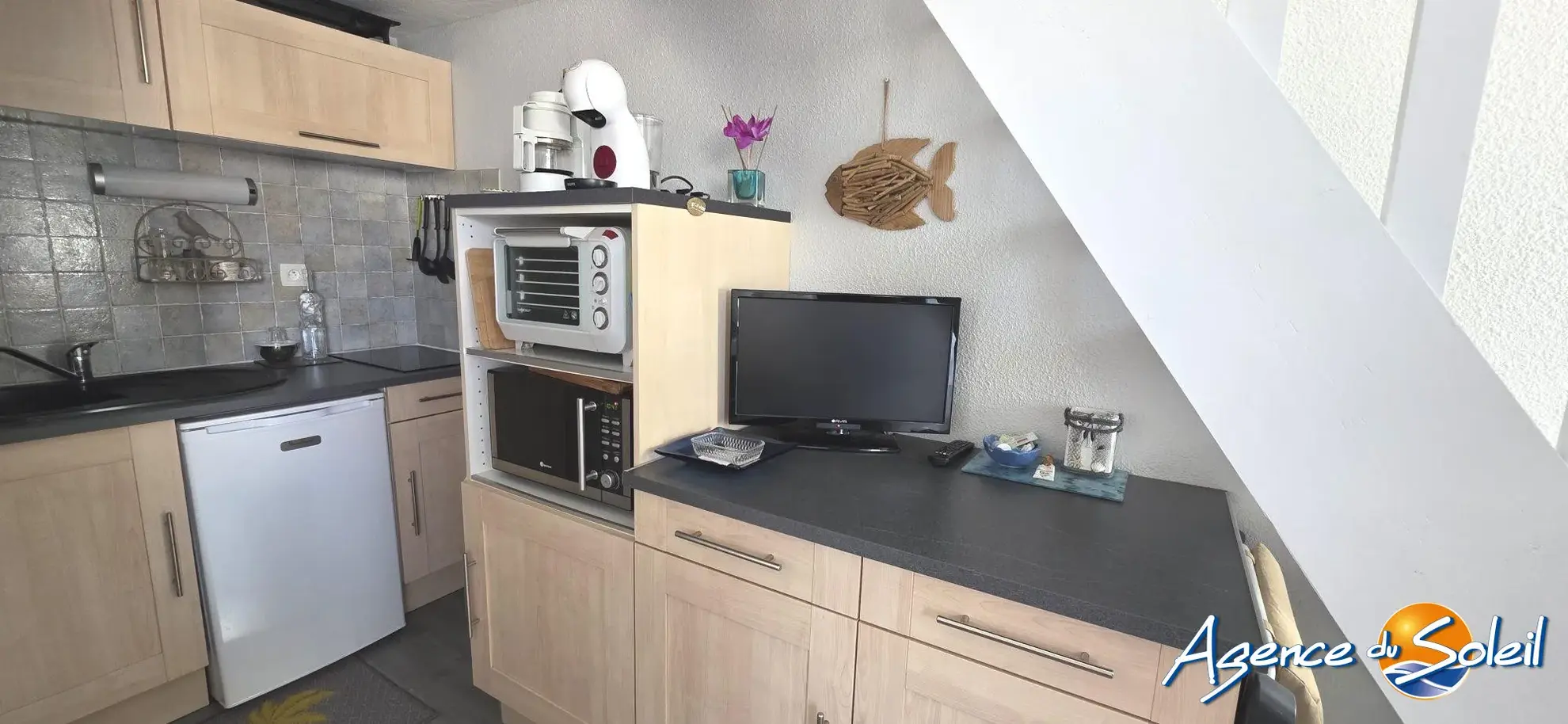 Appartement T2 Mezzanine Lumineux à Saint-Pierre-la-Mer de 35 m²