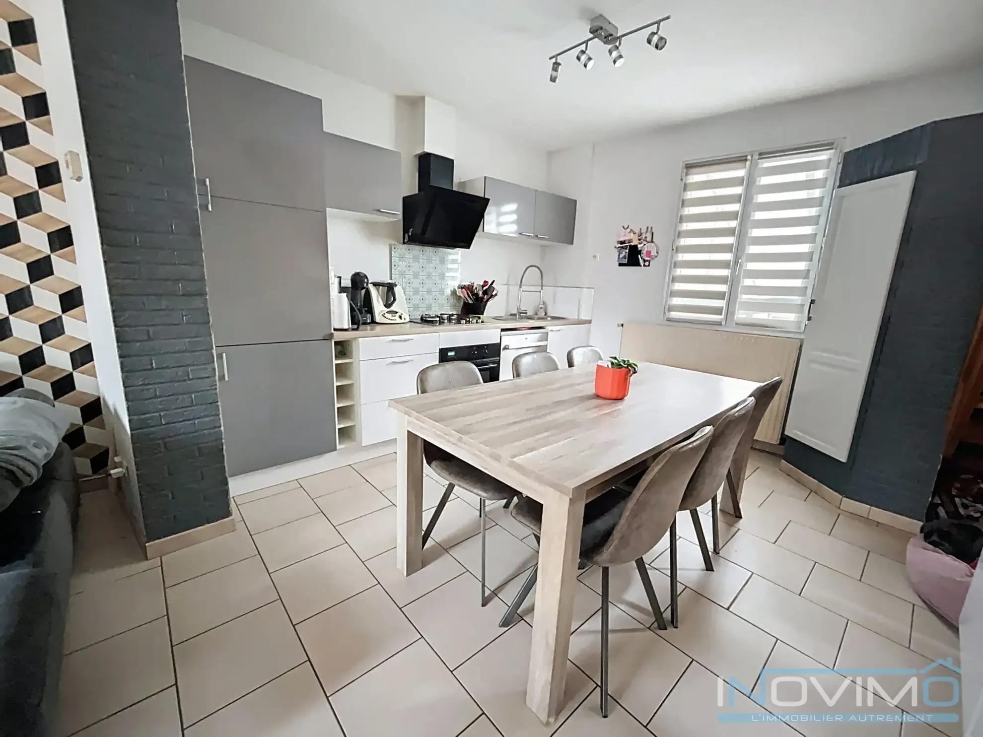 Maison semi-individuelle à Bourbourg avec jardin et 3 chambres 