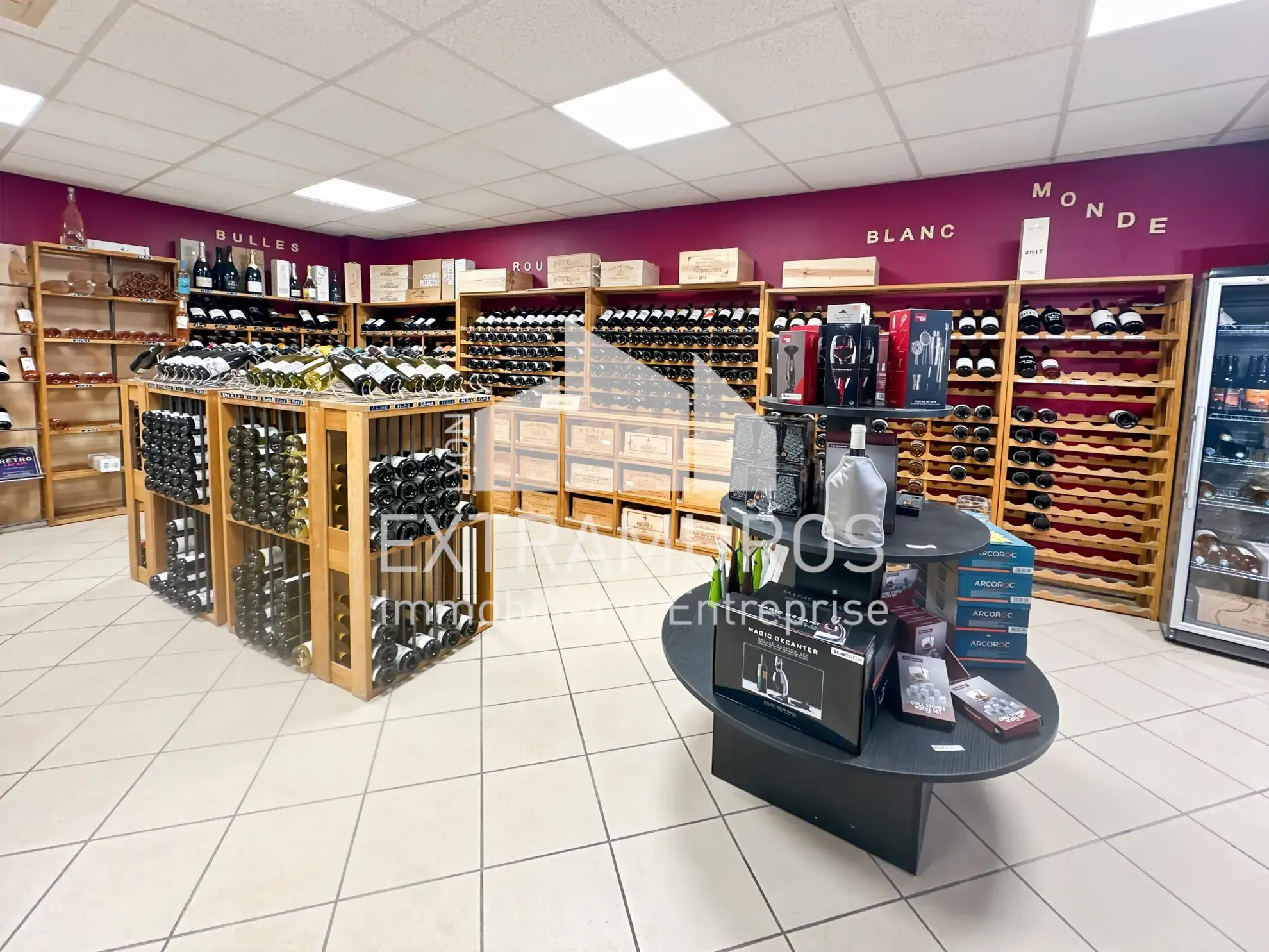 Fonds de commerce cave à vins à Vaugneray – Opportunité à saisir 