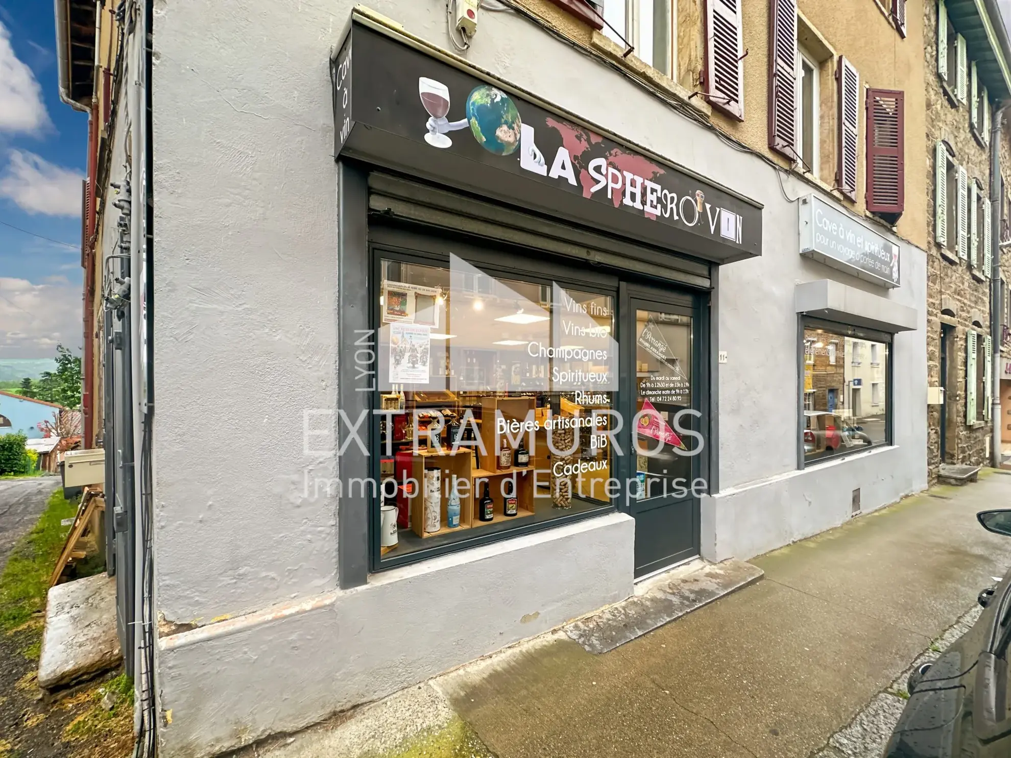 Fonds de commerce cave à vins à Vaugneray – Opportunité à saisir 