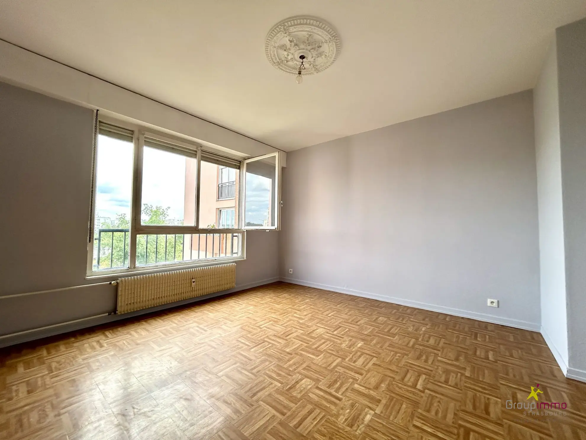Appartement 3 pièces à Strasbourg Hautepierre avec cave et garage en vente