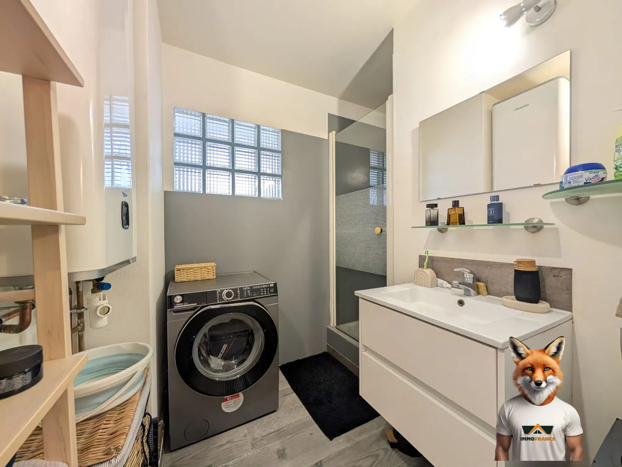 Appartement T3 meublé à Troyes avec balcon, cave et garage 