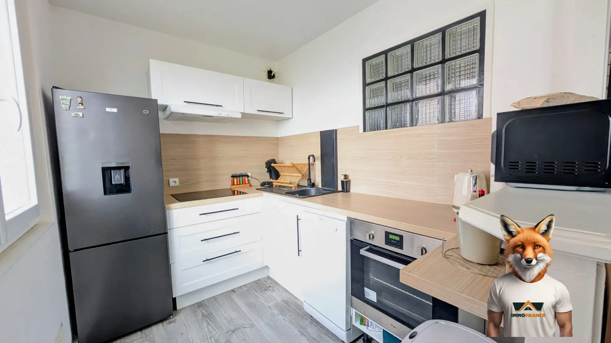 Appartement T3 meublé à Troyes avec balcon, cave et garage 