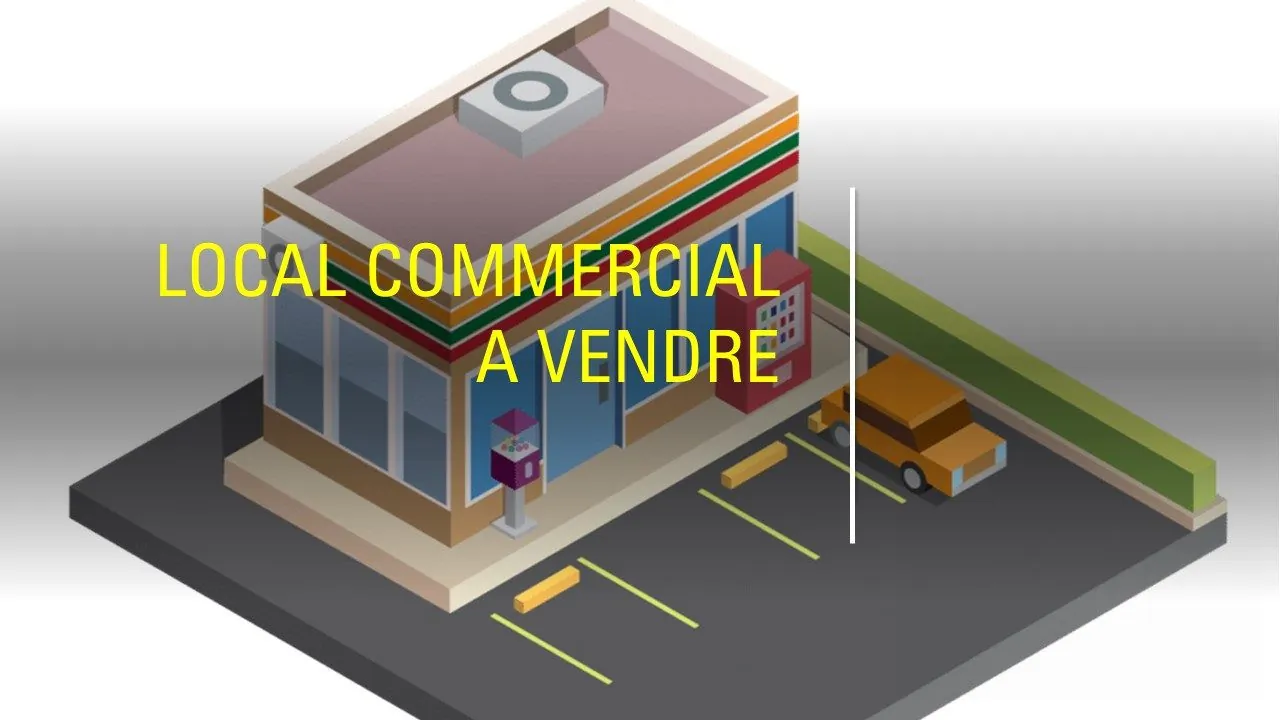 Local commercial en rez-de-chaussée de 120 m² à Périgueux avec parking et vitrine