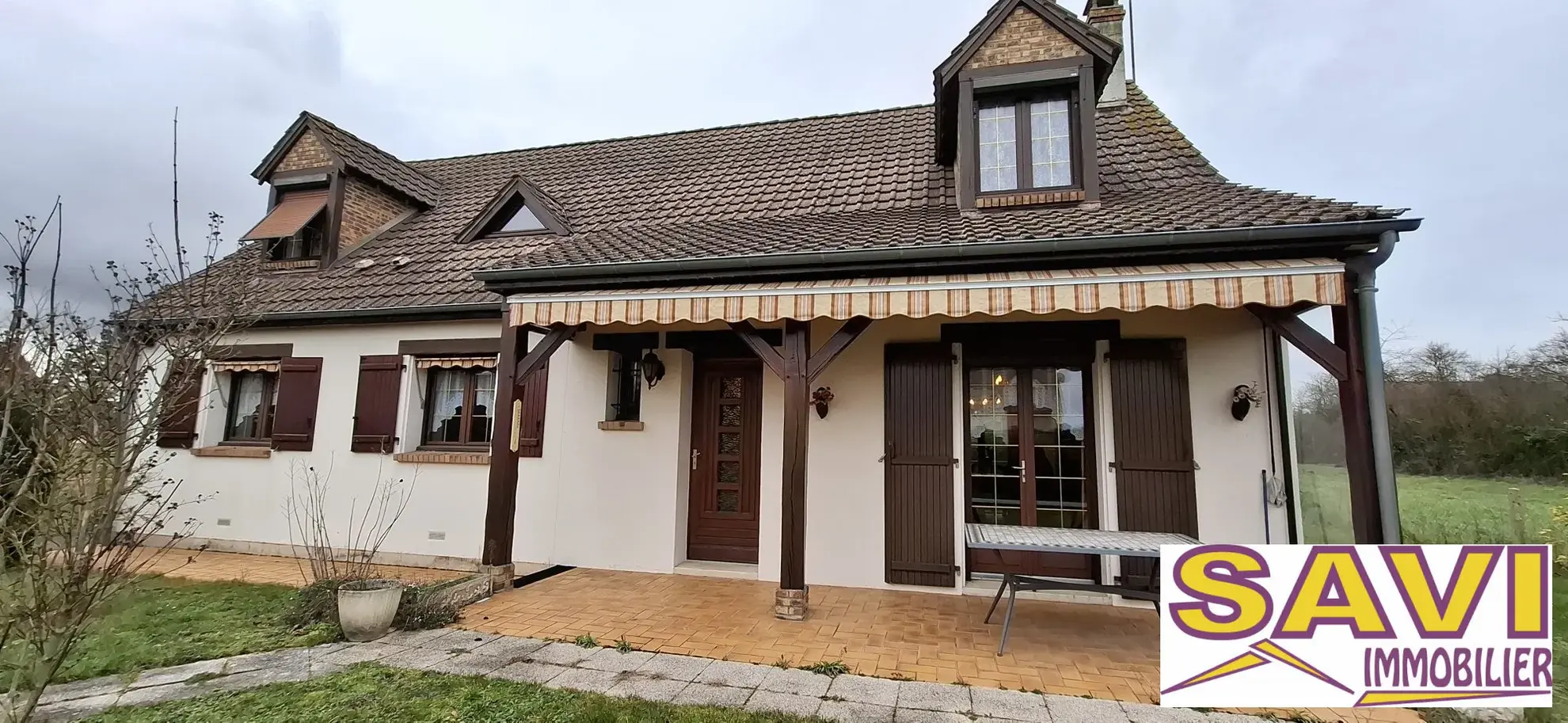 Maison individuelle 4 chambres avec garage à Ferrières-en-Gâtinais