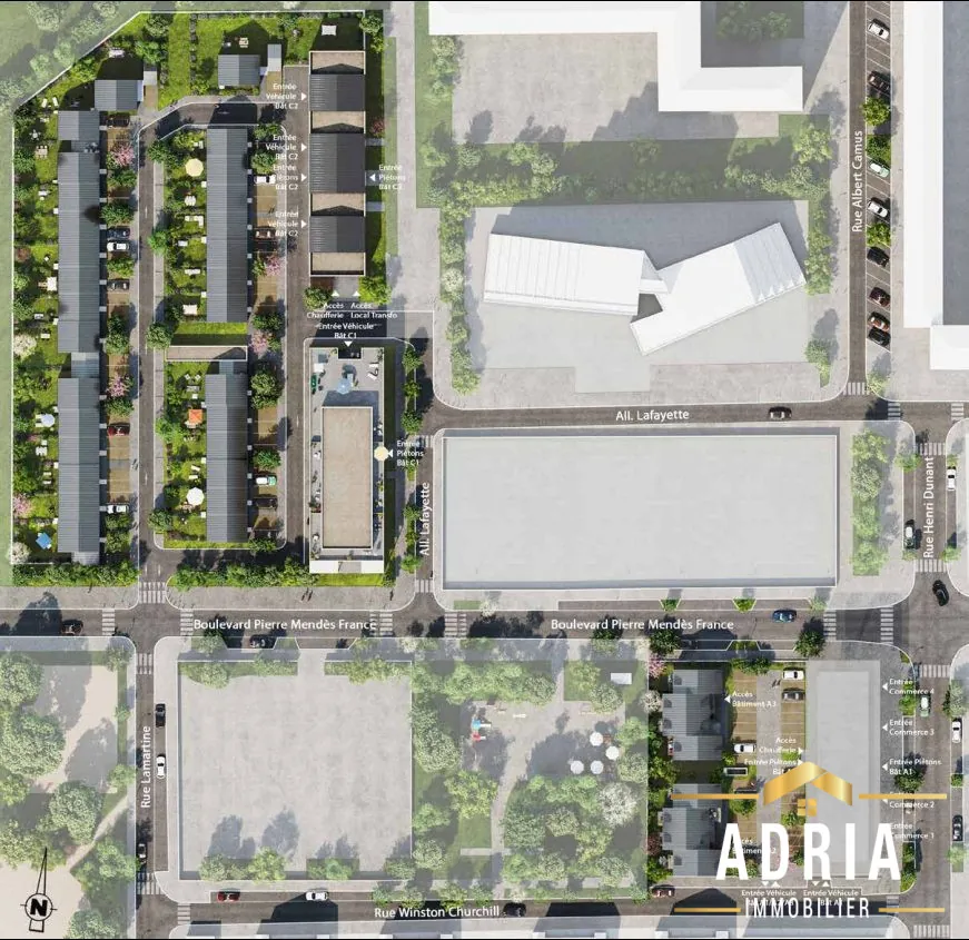 Appartements neufs à Creil - Quartier Rouher, idéal pour investissement ou résidence principale 